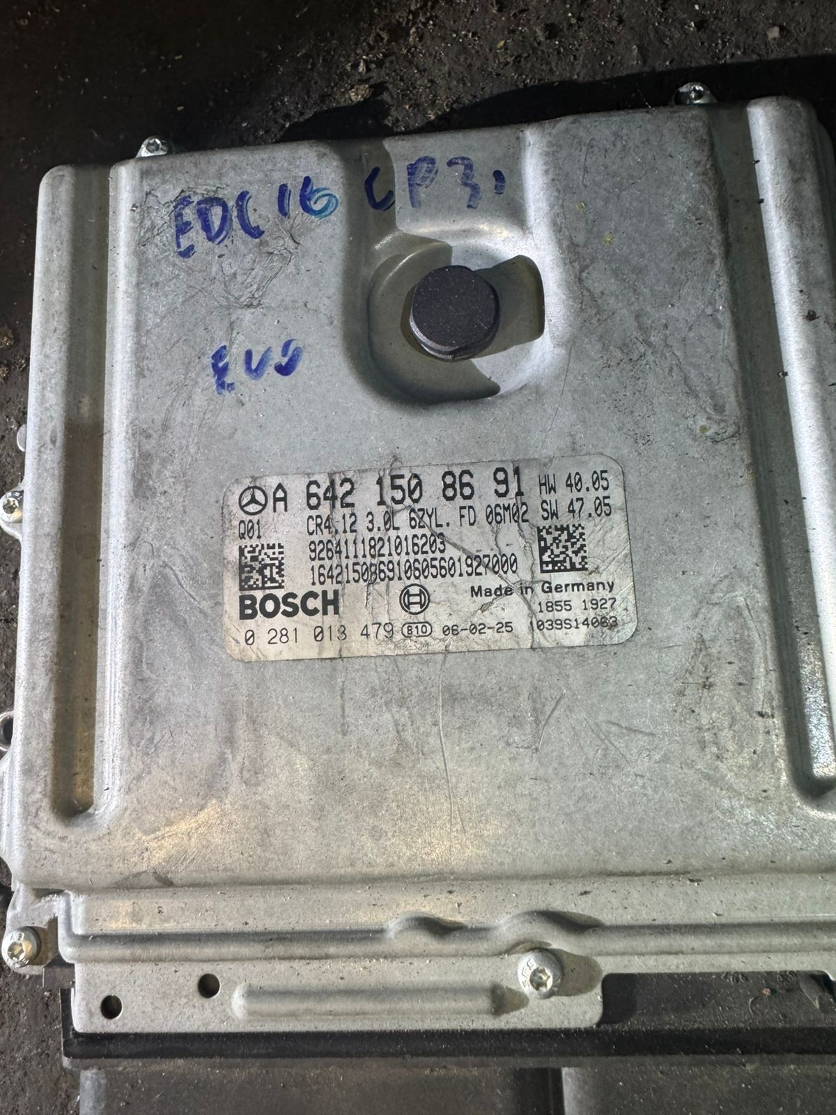 A6421508691 Bosch EDC16CP31 0281013479 Mercedes CDI Engine ECU