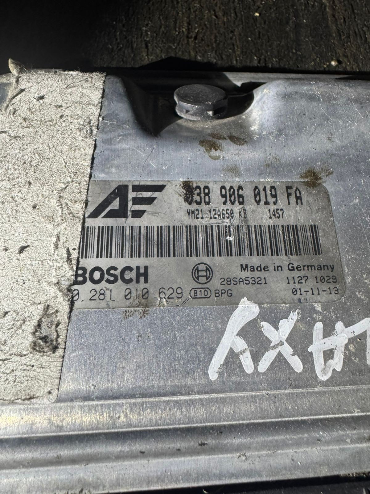 038906019FA Bosch 0281010629 VW Audi Diesel Engine ECU