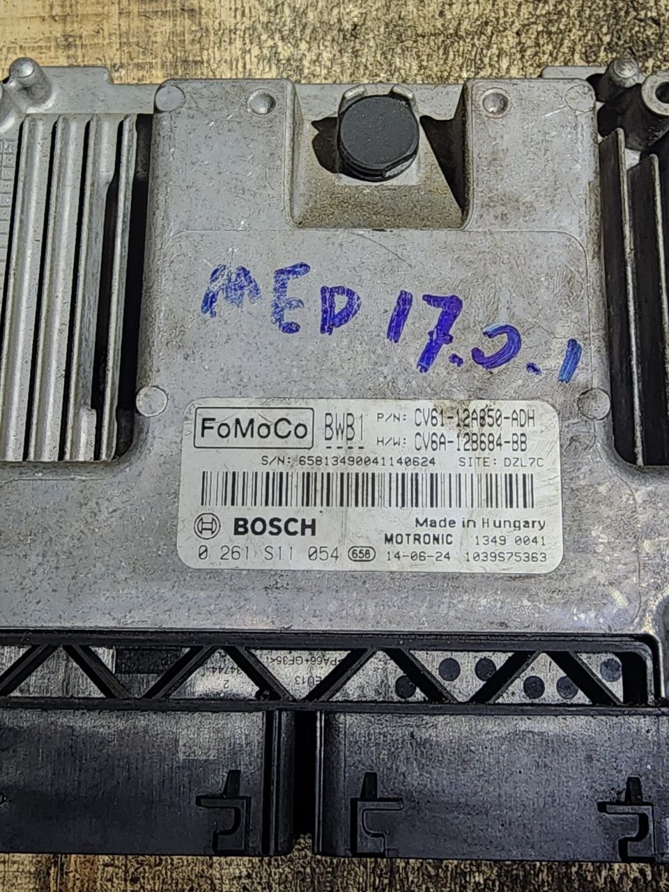 CV61 12A650 ADH CV6A 12B684 BB Bosch BWB1 0261S11054 Ford Engine ECU