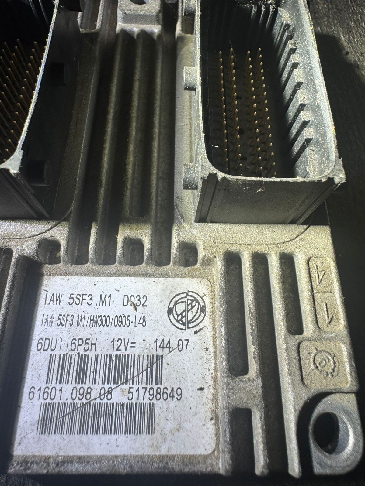 51798649 Magneti Marelli IAW5SF3.M1 61601.098.08 Fiat Engine ECU