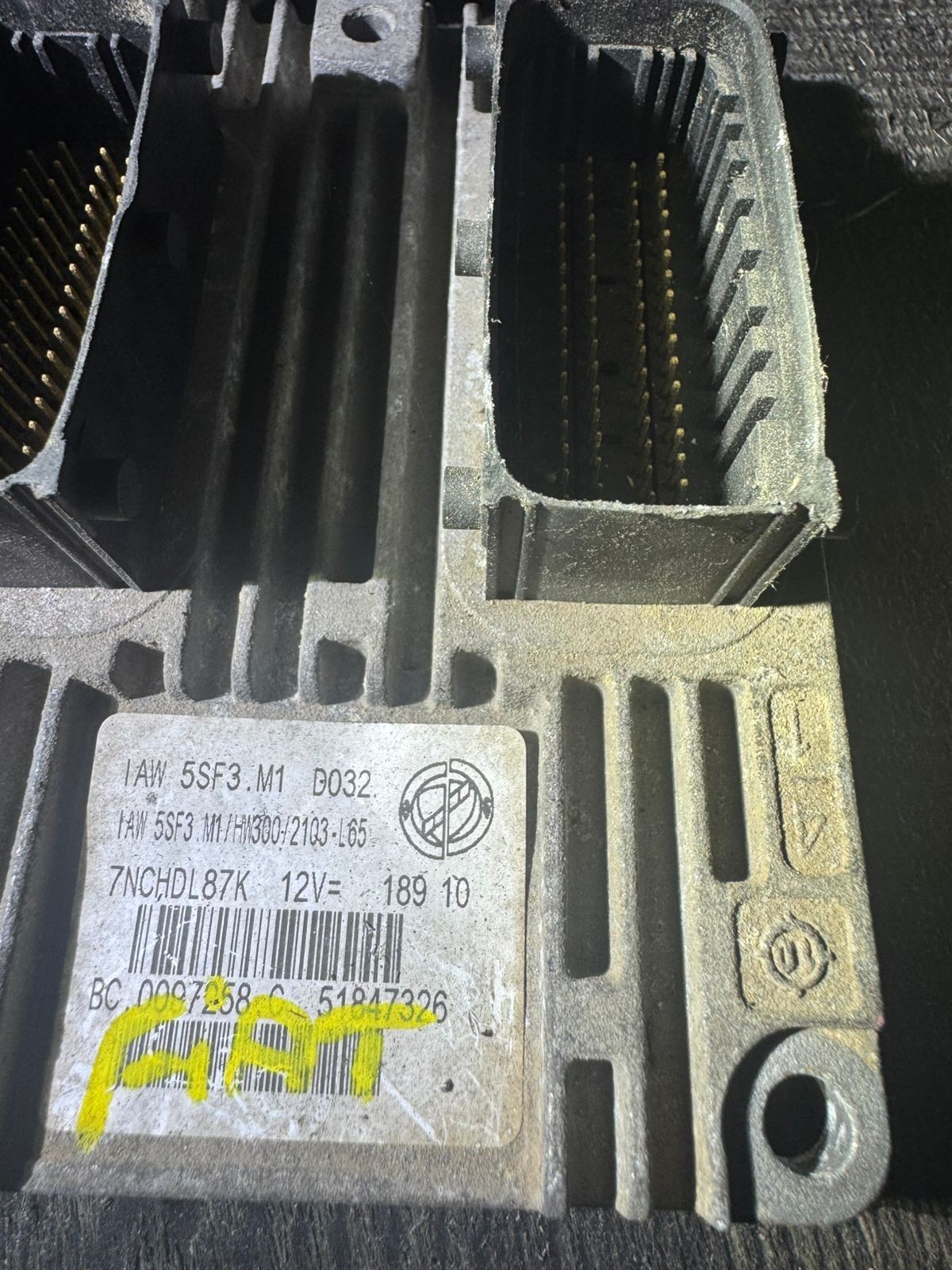 51847326 Magneti Marelli IAW5SF3.M1 BC.0097258.C Fiat Engine ECU