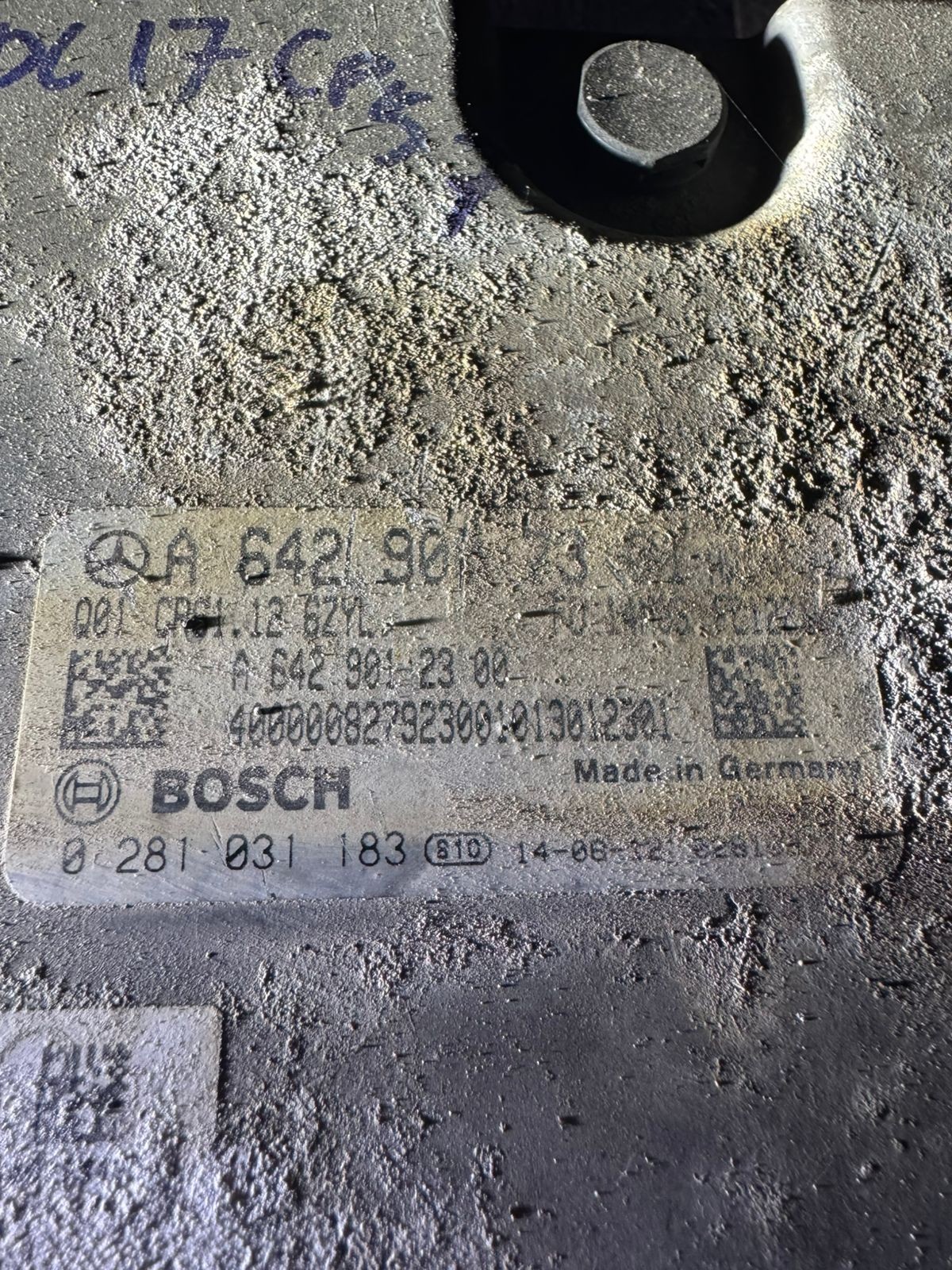 A6429007301 Bosch 0281031183 Mercedes CDI Engine Control Unit