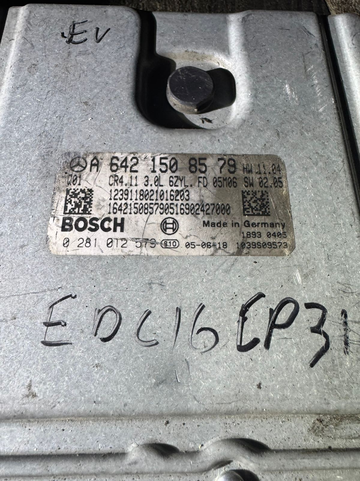 A6421508579 Bosch 0281012579 Mercedes CDI Engine ECU Module
