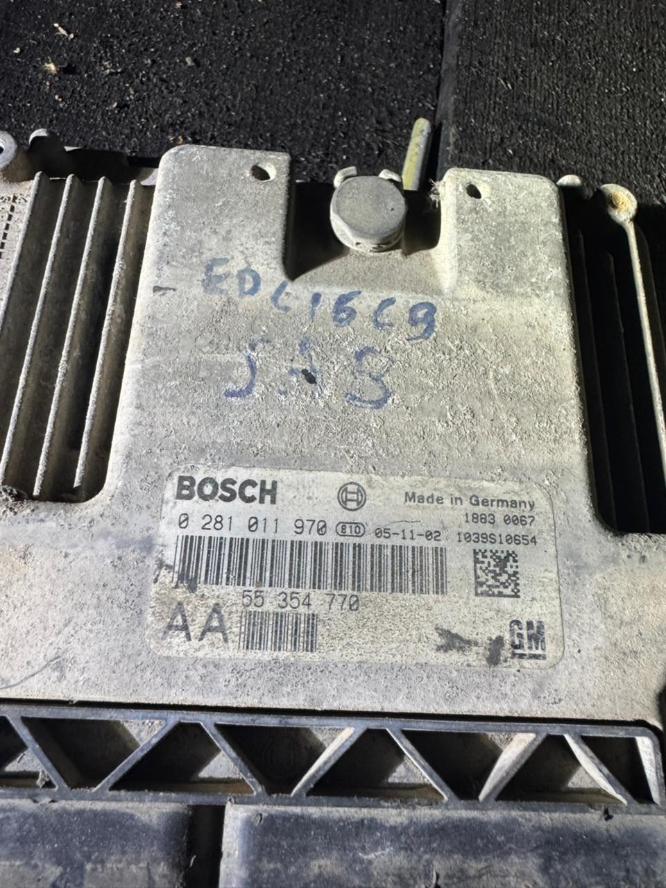 55354770 Bosch AA 0281011970 Fiat Alfa Diesel Engine ECU