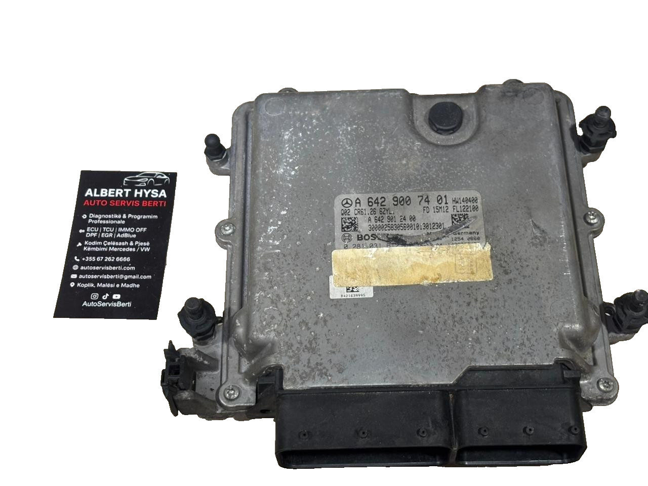 A6429007401 Bosch EDC17CP57 0281031612 Mercedes CDI Engine Control Unit