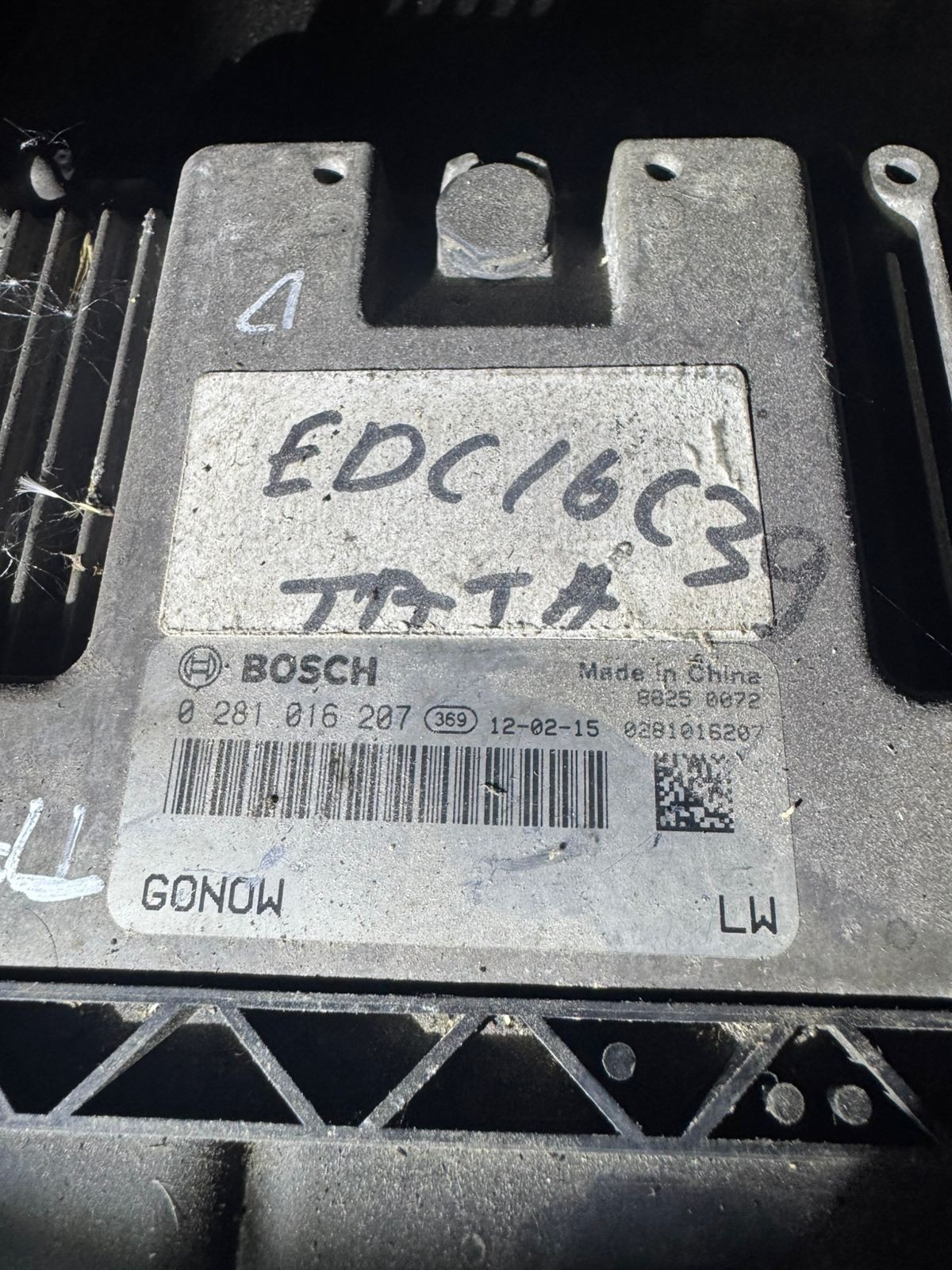 GONOW LW Bosch EDC16C39 0281016207 Engine Control Unit ECU