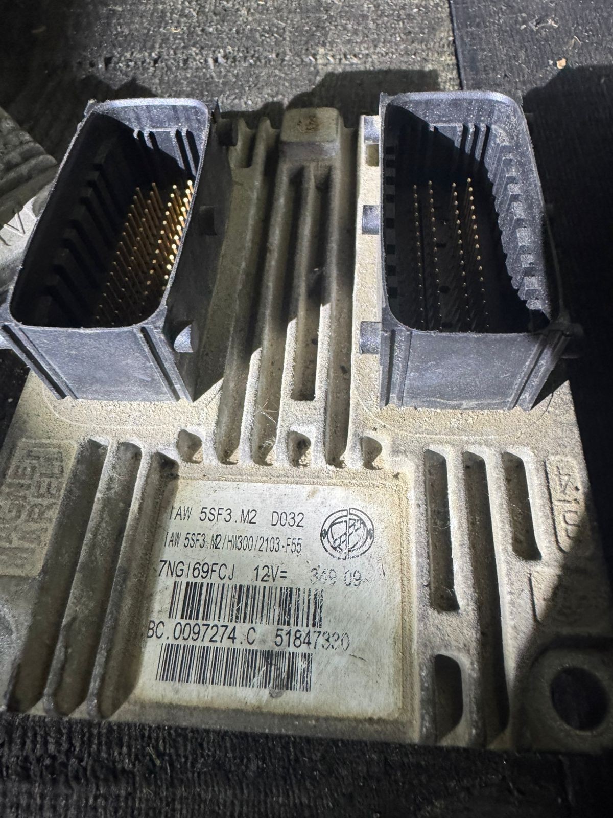 51847330 Magneti Marelli IAW5SF3.M2 BC.0097274.C Fiat Engine ECU