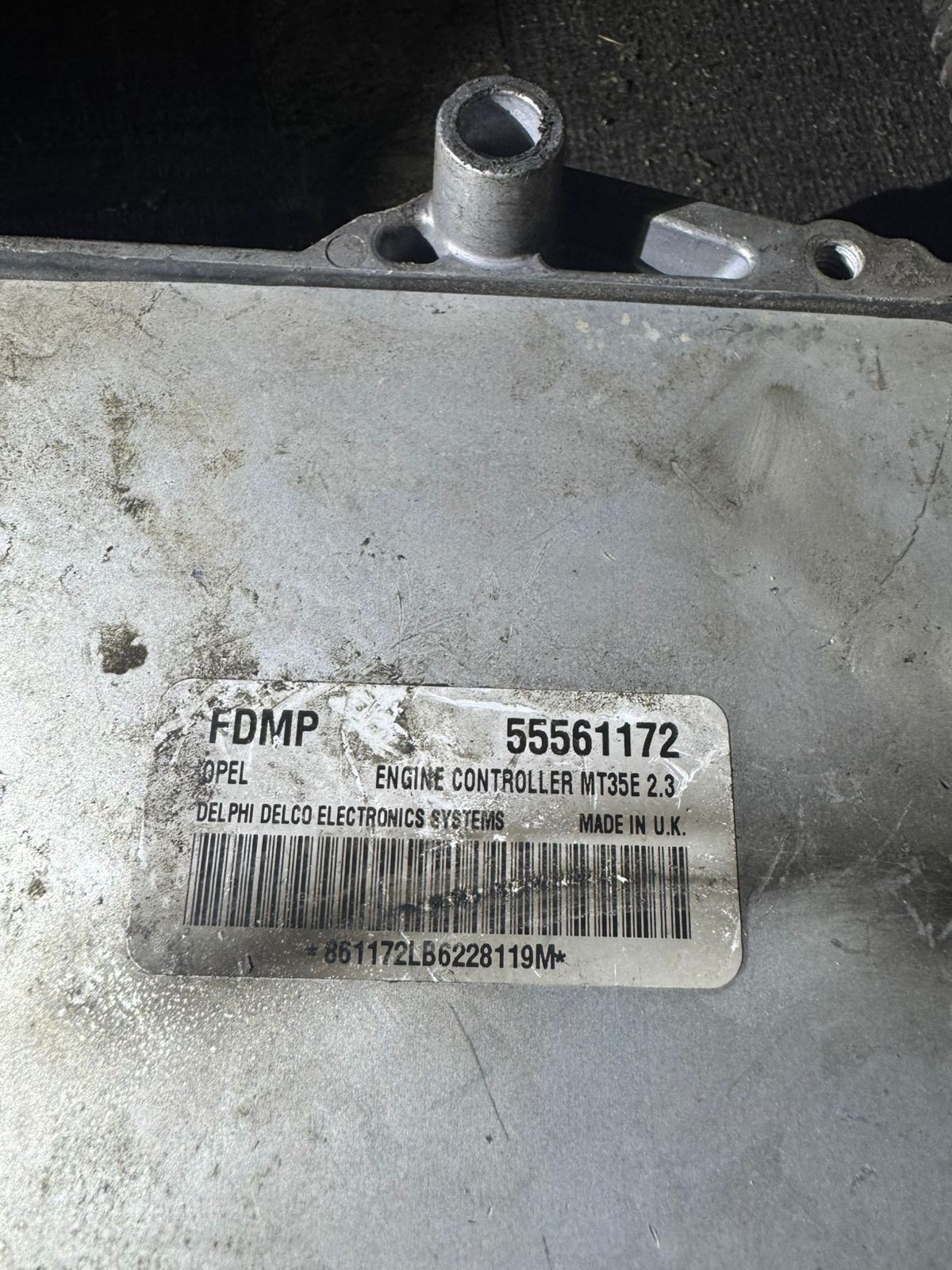 55561172 Delphi FDMP MT35E 2.3 Opel Vauxhall Engine ECU