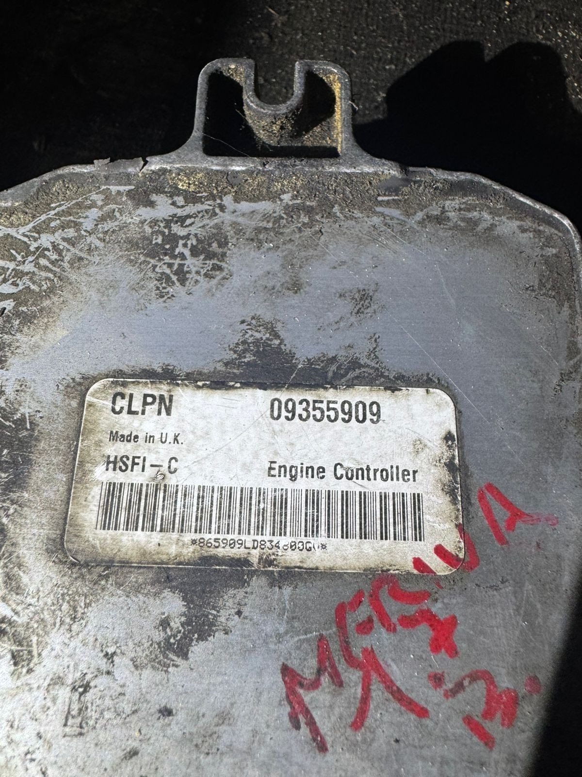 09355909 HSFI C CLPN Engine ECU Opel Vauxhall