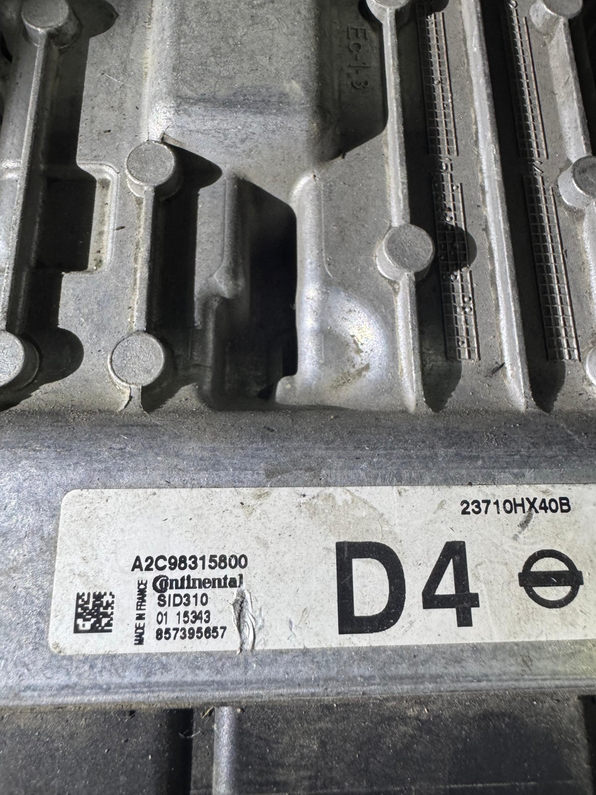 23710HX40B Continental SID310 D4 A2C98315800 857395657 ECU