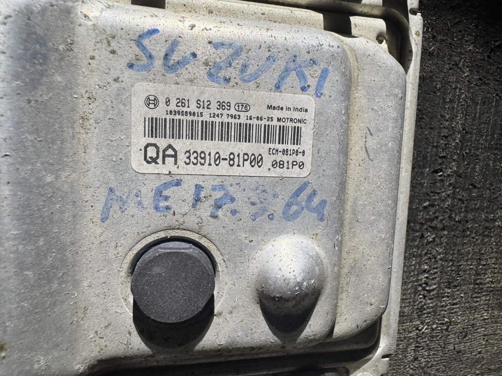 33910 81P00 Bosch QA 0261S12369 Suzuki Engine Control Unit