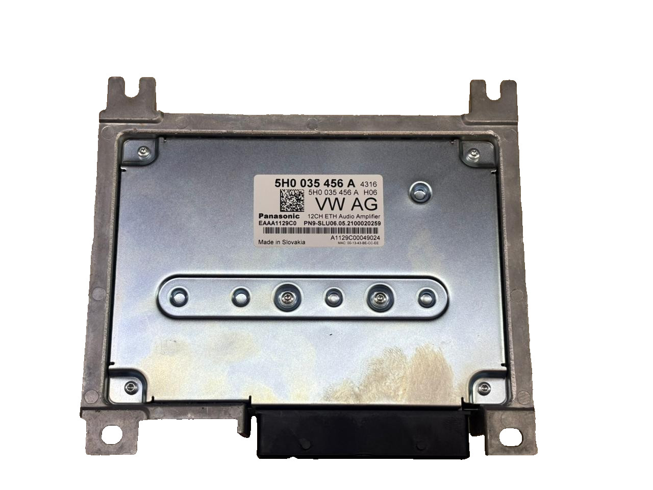 VW Audio Amplifier 5H0035456A Panasonic 12CH TH Amp | OEM VW AG
