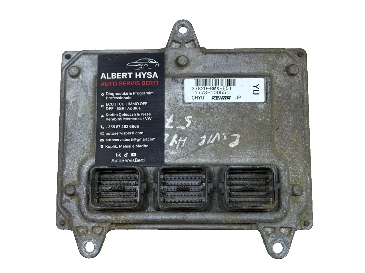 Keihin ECU 37820 RMX E51 CHYU 1773 100551 OEM Engine Control Unit