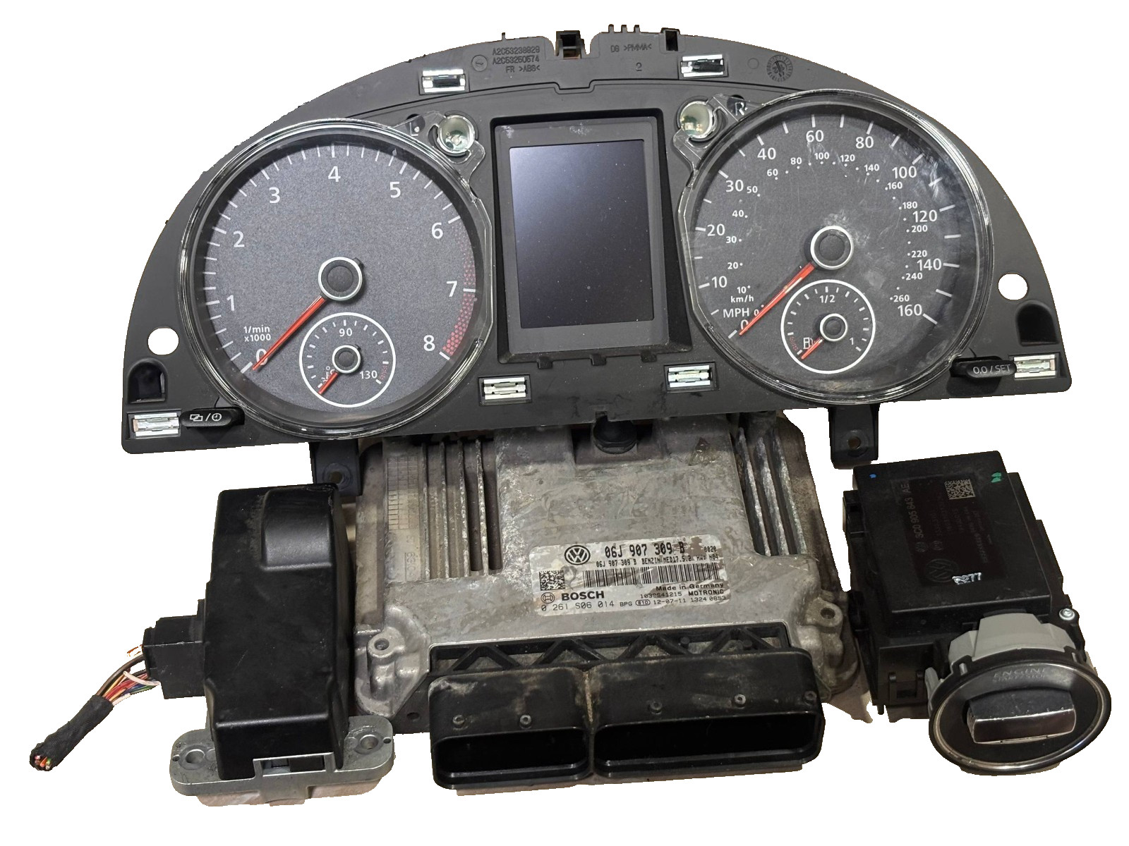 VW Passat B7 Complete Kit – ECU 06J907309B + Cluster 3AA920880K + ELV 3C0905861J