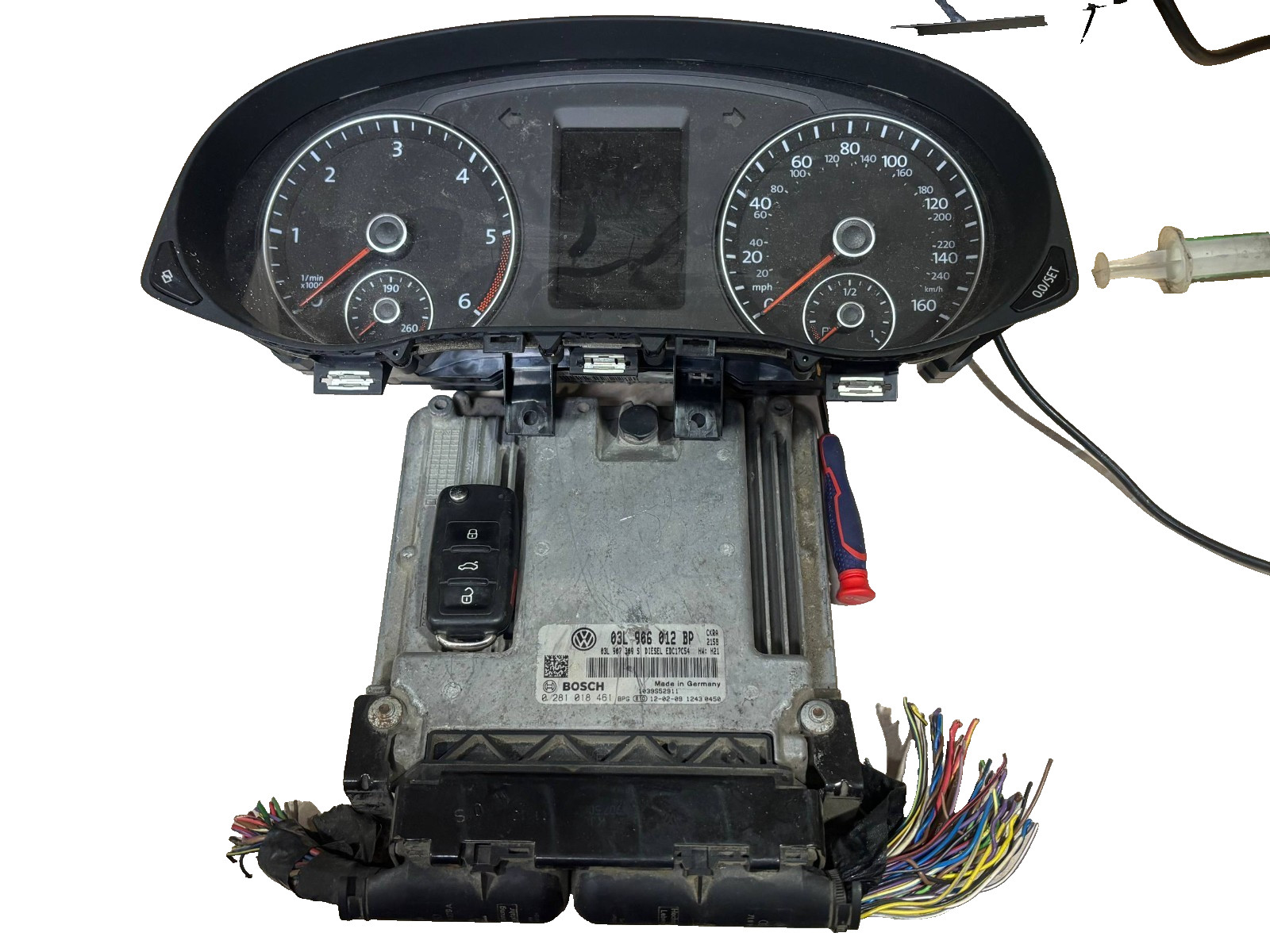 VW Passat / Golf / Jetta Diesel ECU Kit – 03L906012BP – Complete Set with Key