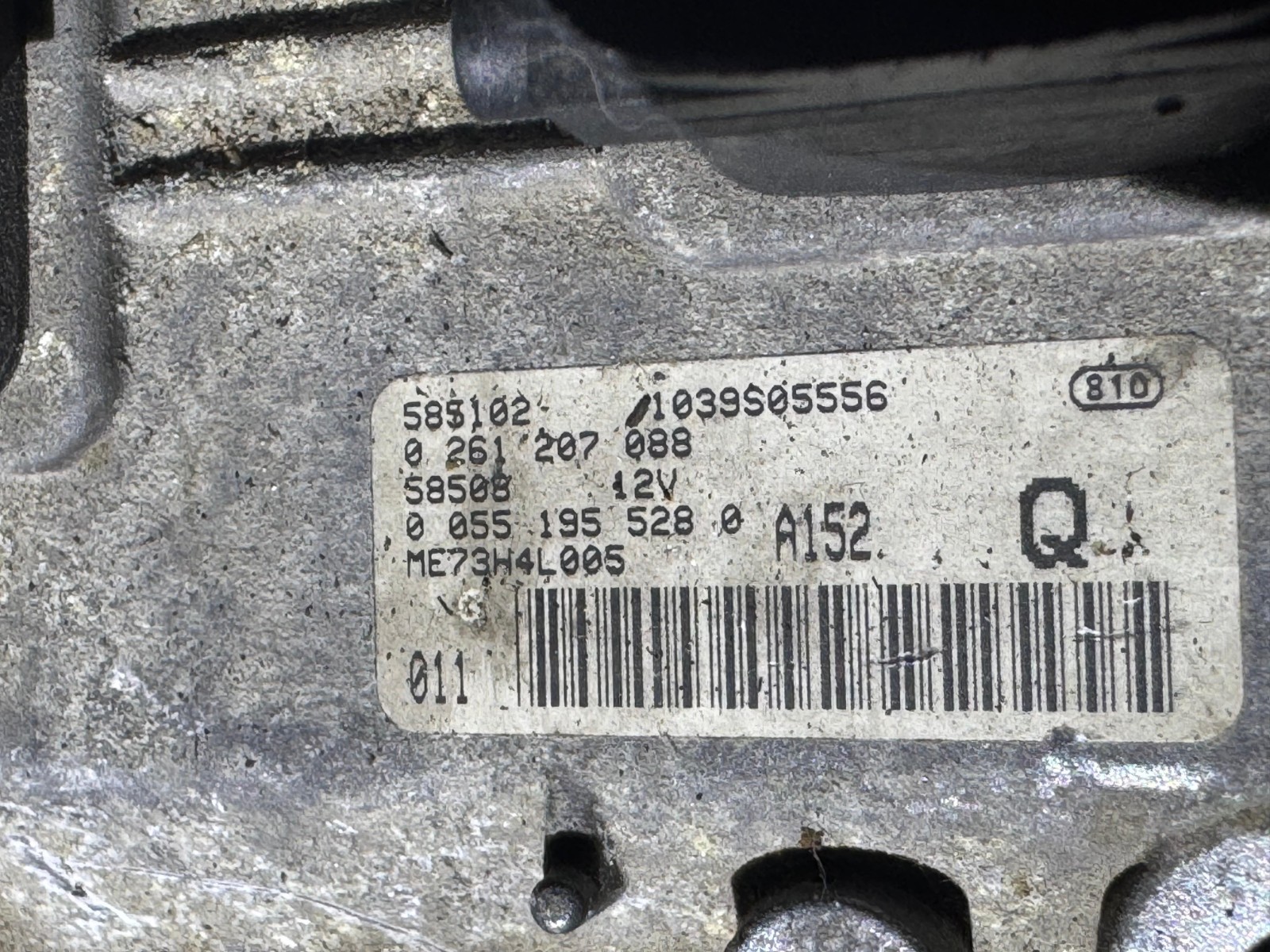 ECU 00551955280 Bosch A152 0261207088 Engine Control Module