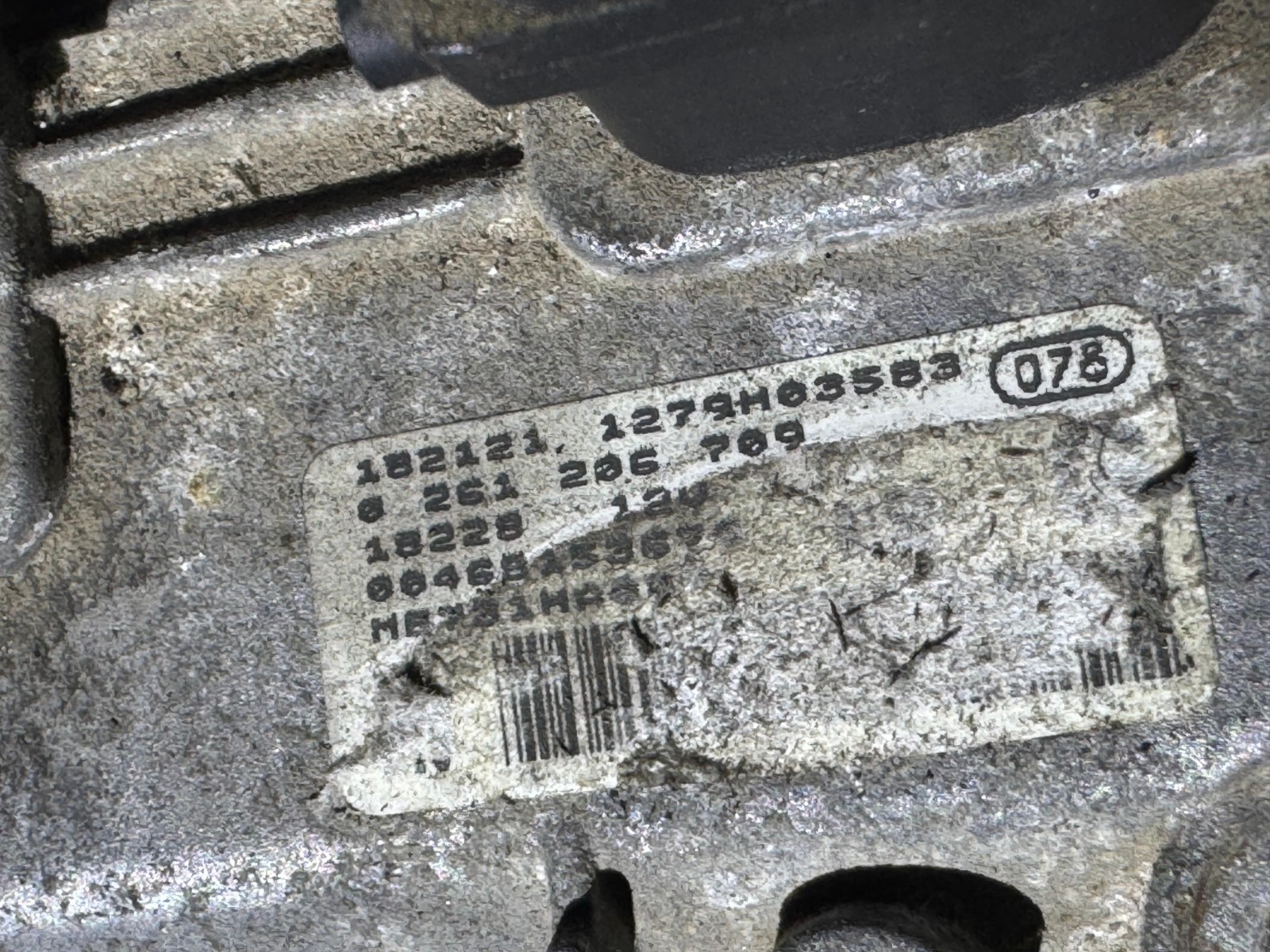 Bosch ECU 0261206709 Engine Control Unit