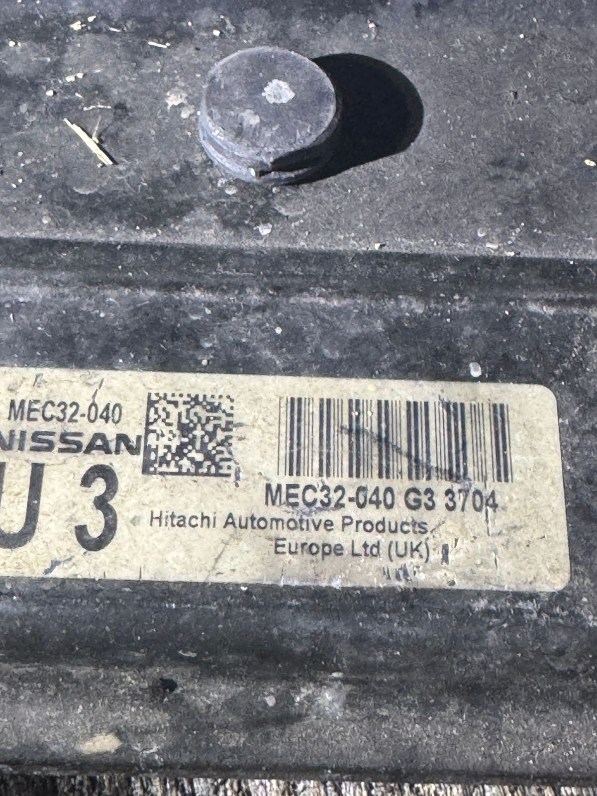 Nissan MEC32040 G3 3704 Engine ECU Module Tested Working