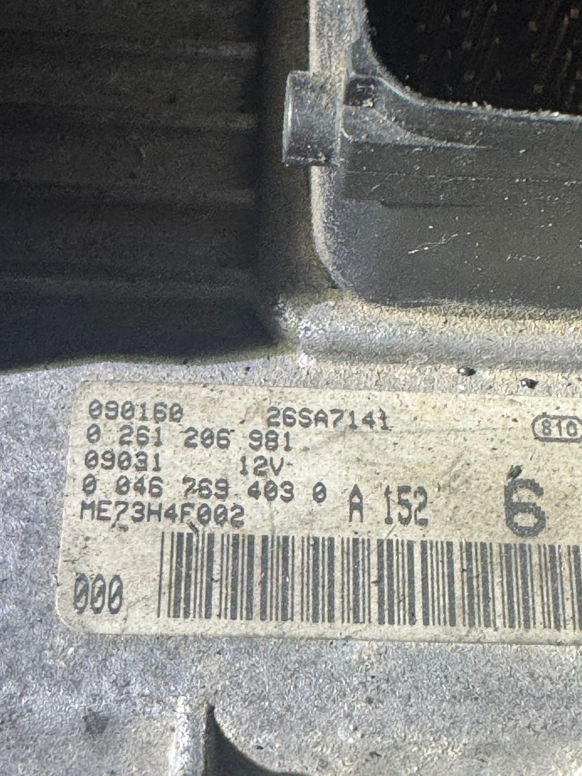 Bosch 00467694030 0261206981 Engine ECU Control Unit Tested OEM