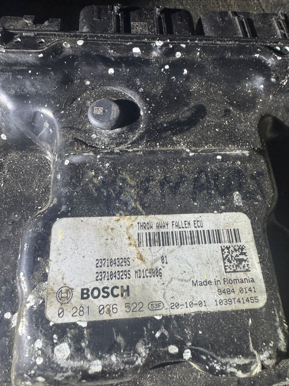 Bosch 237104329S 0281036522 Engine ECU Unit Tested Good Condition