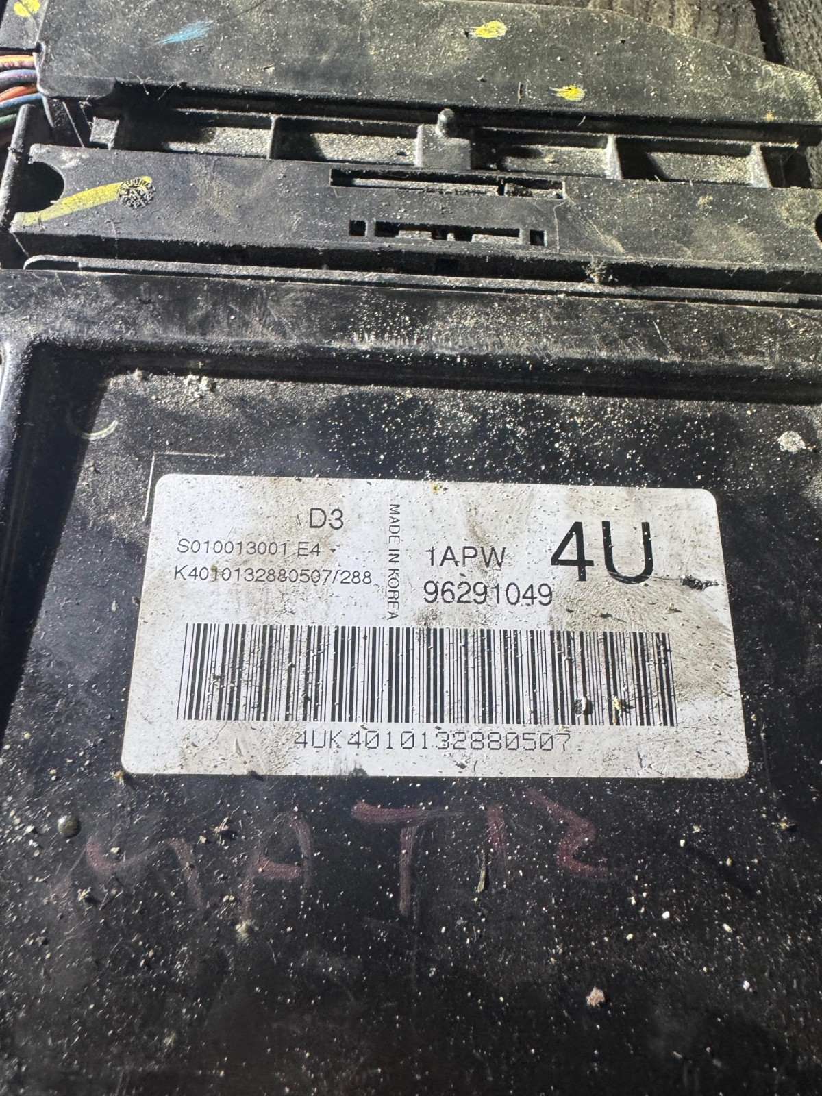 96291049 S010013001E4 1APW D3 4U Engine ECU Control Module OEM