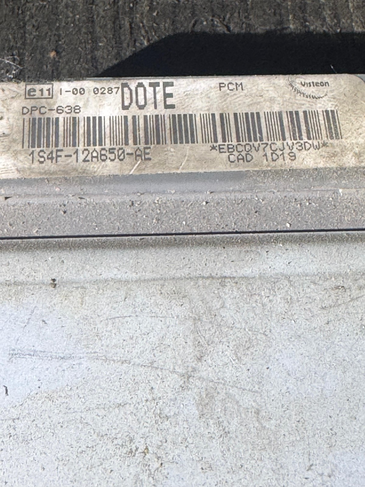 1S4F 12A650 AE DPC638 DOTE E11 Engine ECU Control Module OEM
