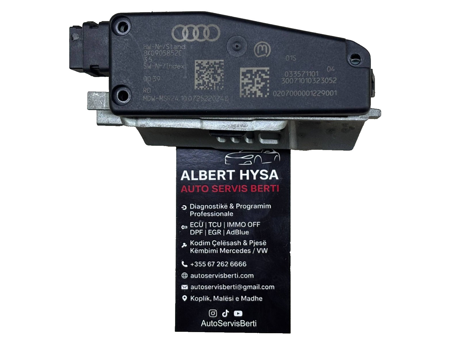 Audi ELV Steering Lock 8K0905852C OEM A4 A5 Q5 Steering Column Unit