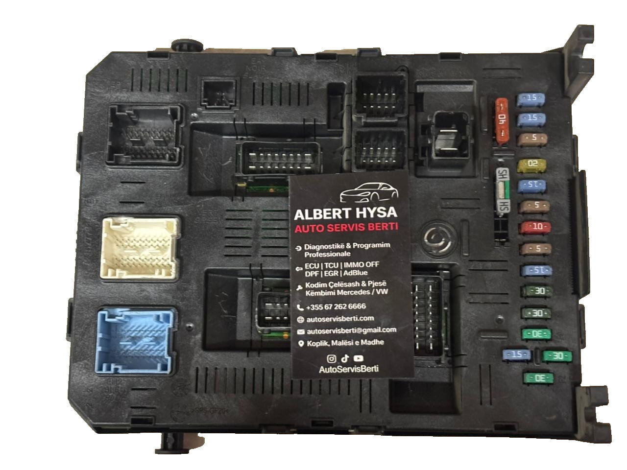 Peugeot Citroen BSI Module 9663510180 BSI 2004 H01 Body Control Unit