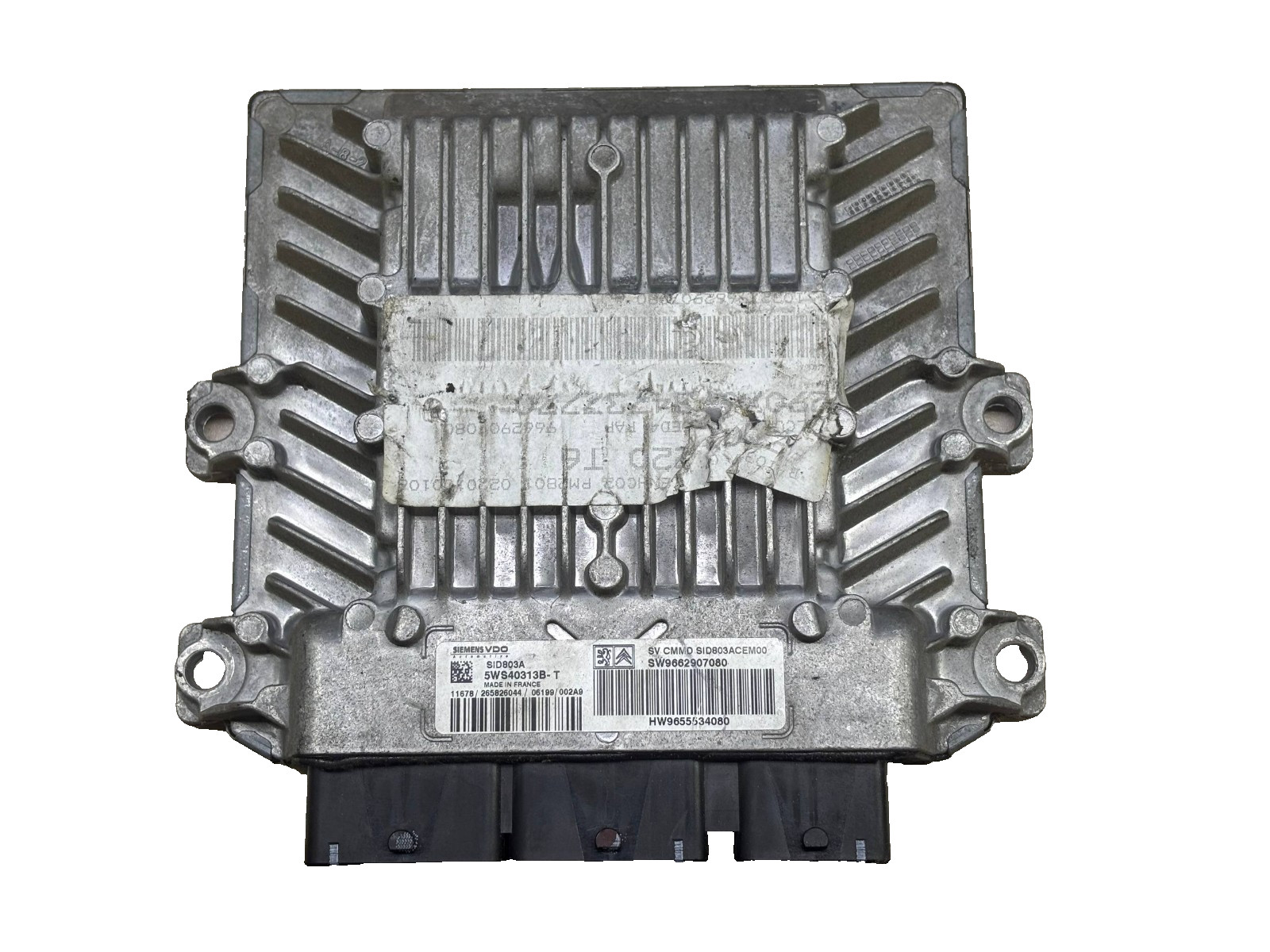 Peugeot Citroen ECU SID803A 5WS40313B-T SW9662907060 HW9655534080