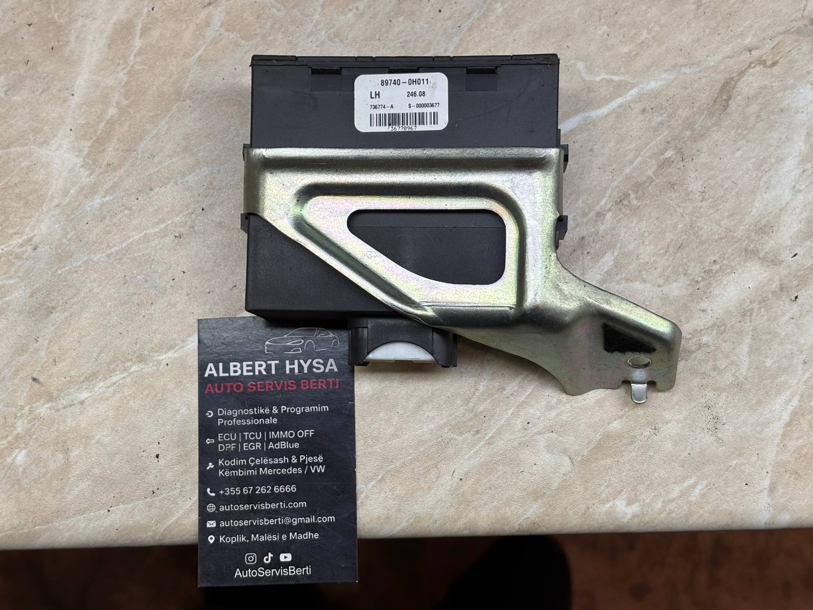 Toyota Immobilizer Control Module 89740-0H010 / 736771-A – OEM Unit