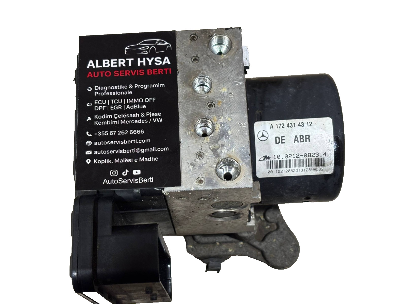 Mercedes ABS Pump Control Module A1724314312 / A1729014100 ATE 10.0212-0823.4