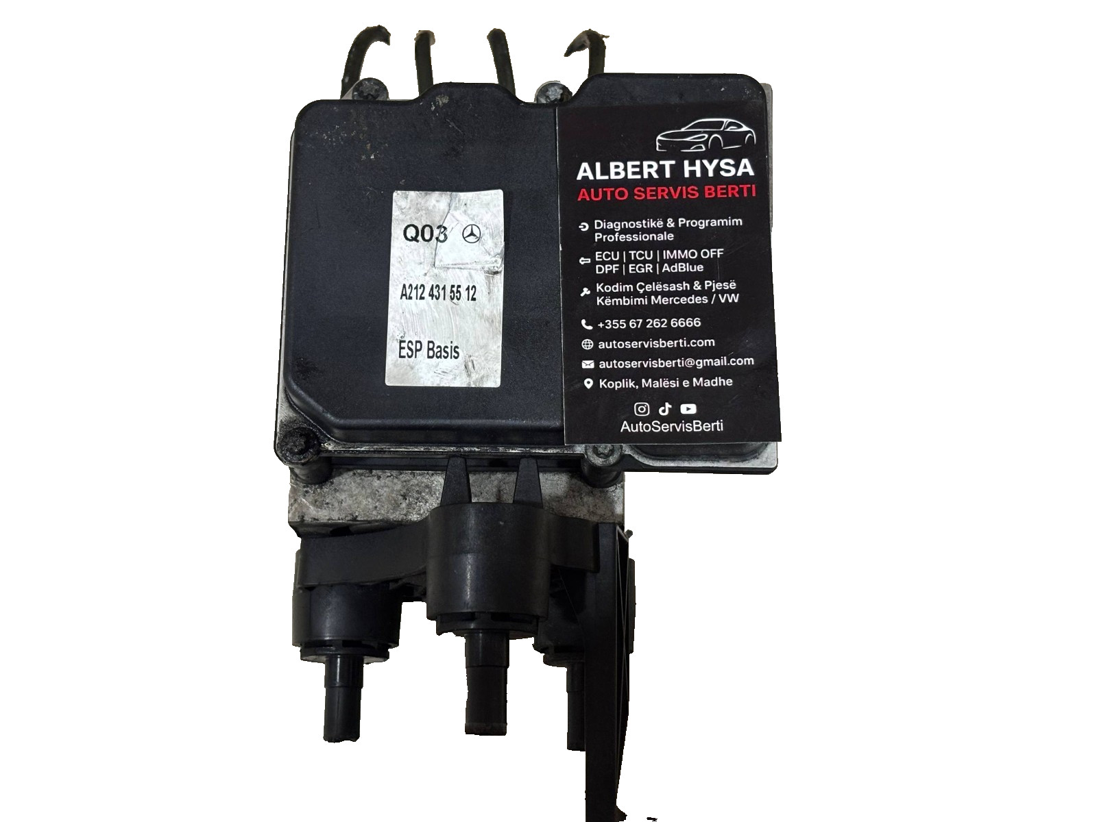 Mercedes ABS ESP Pump A2124315512 | Bosch 0265236464 | OEM Hydraulic Control Mod