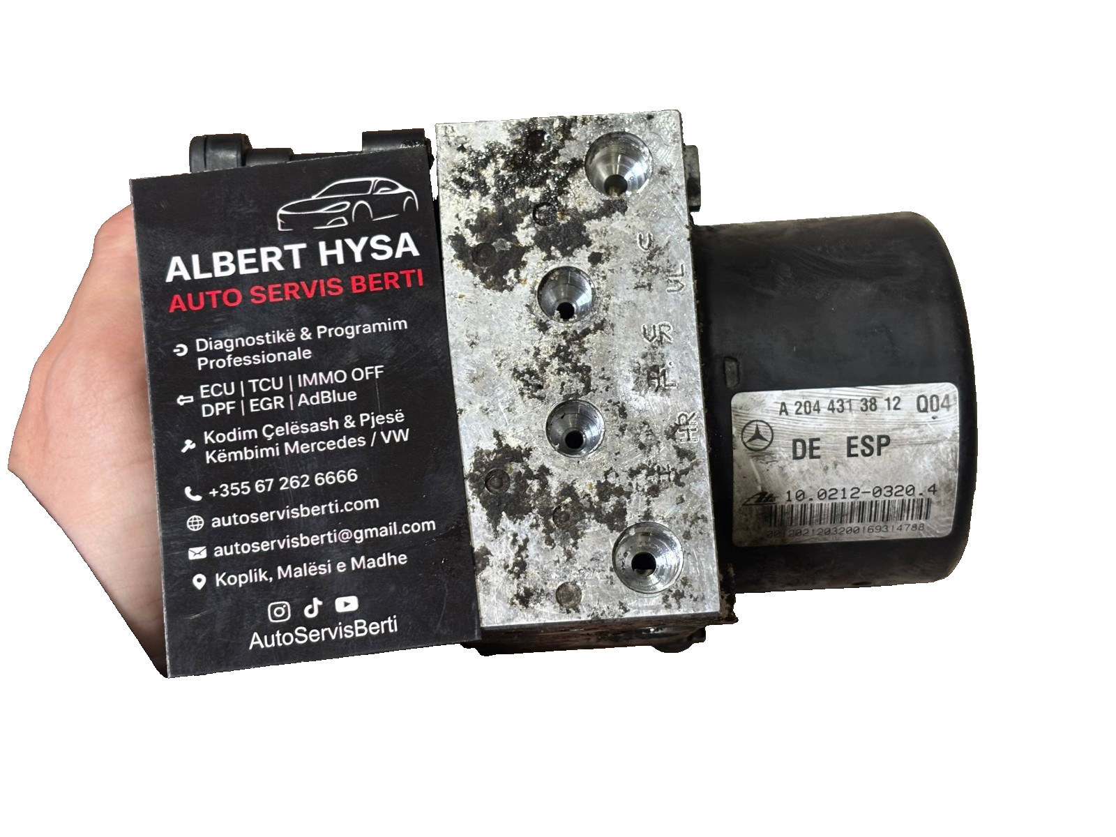 Mercedes-Benz ABS ESP Pump Module A2044313812 A2045455232 10.0212-0320.4 W204