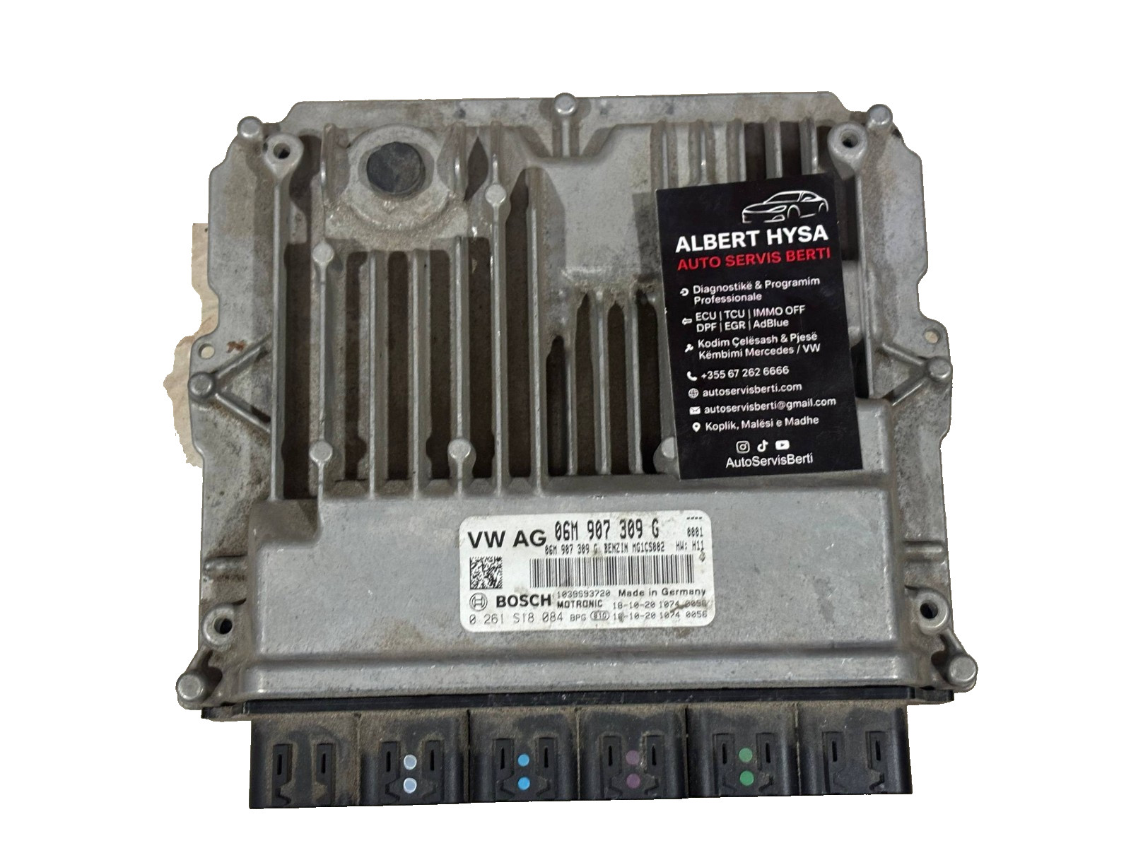 Audi VW ECU Bosch MG1CS002 06M907309G 0261S18084 Engine Control Unit