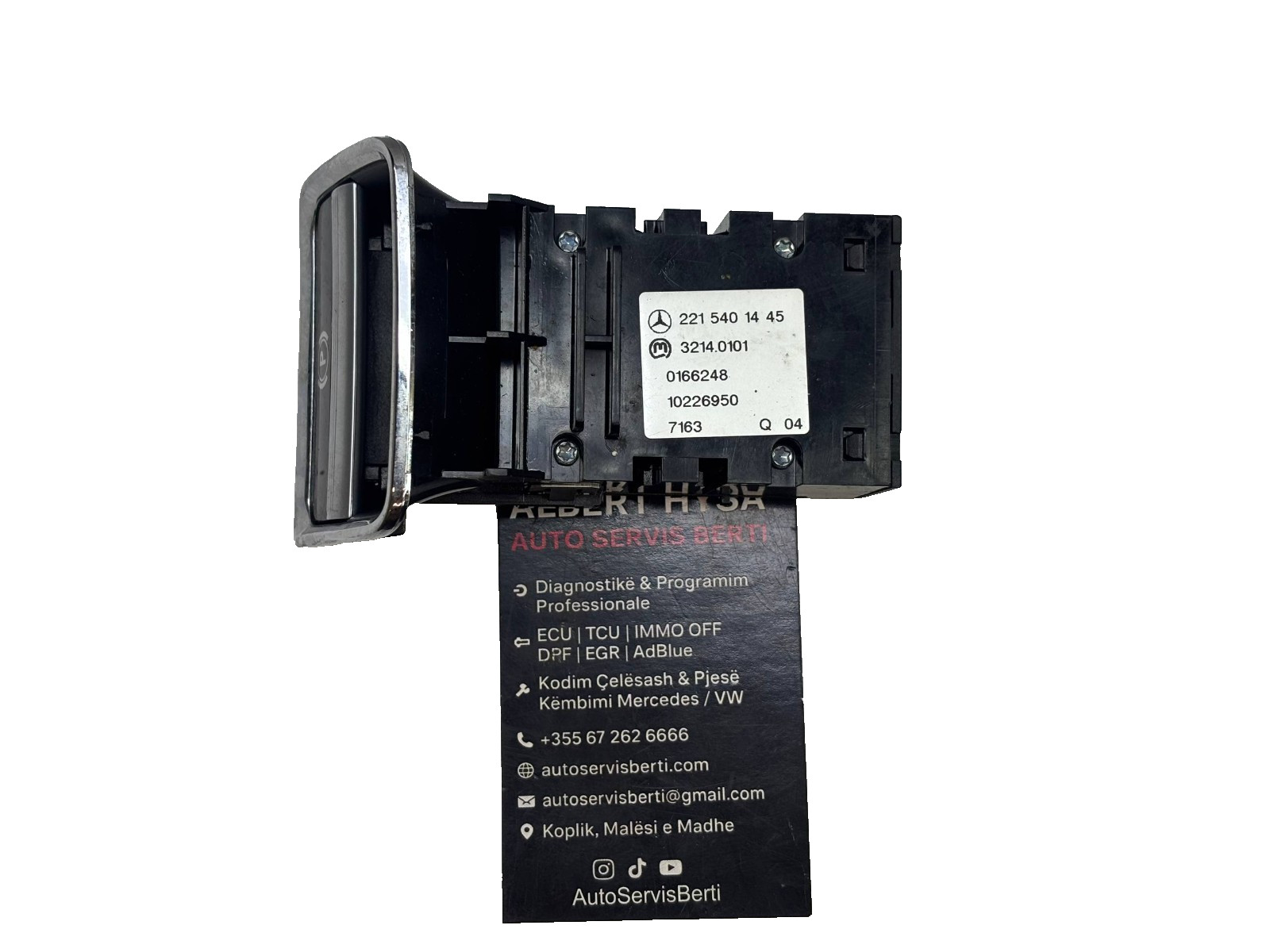 Mercedes S-Class W221 Parking Brake Switch 2215401445 OEM – Electronic Handbrake