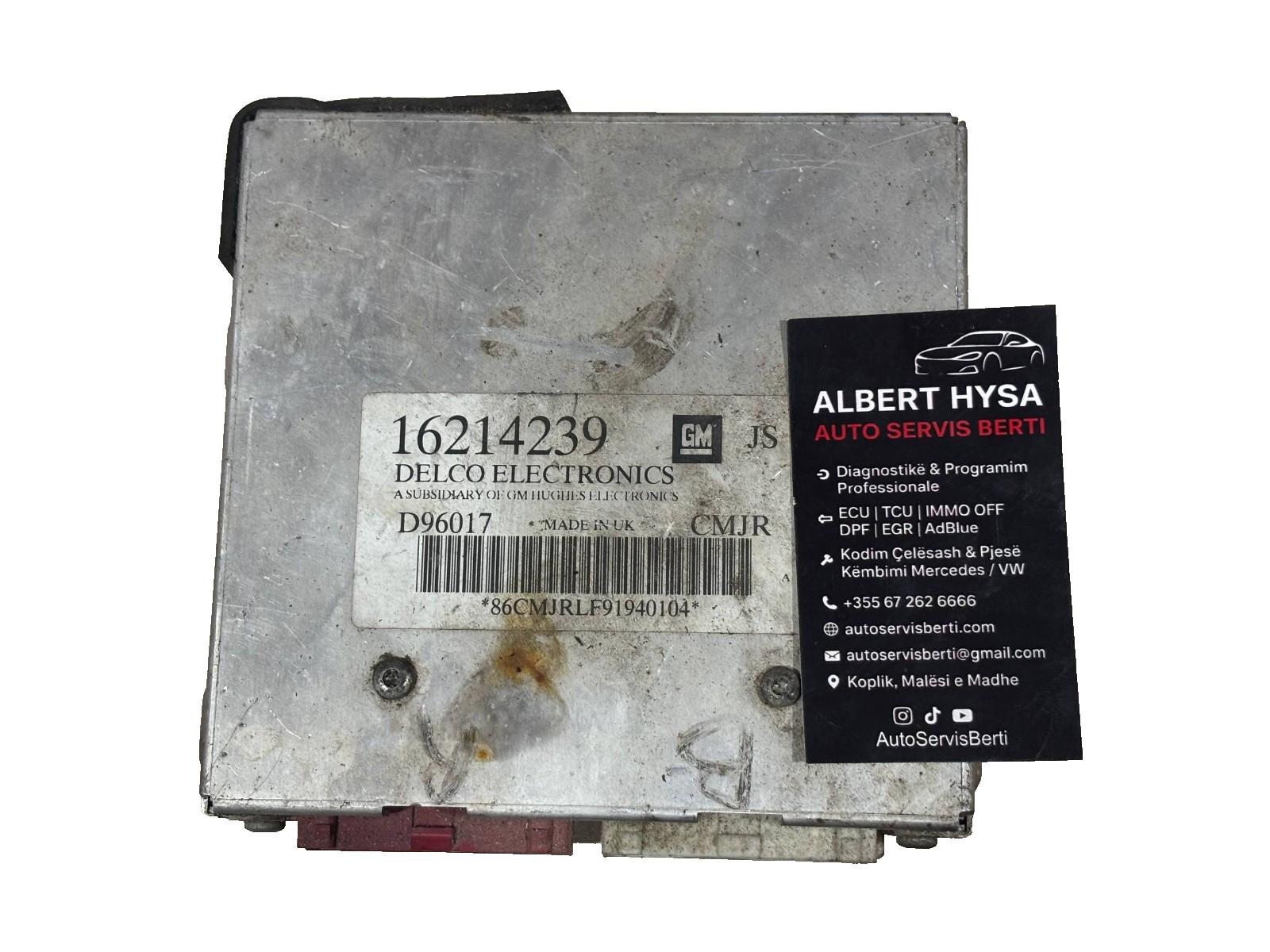 GM ECU Engine Control Unit 16214239 DELCO D96017 – OEM Tested
