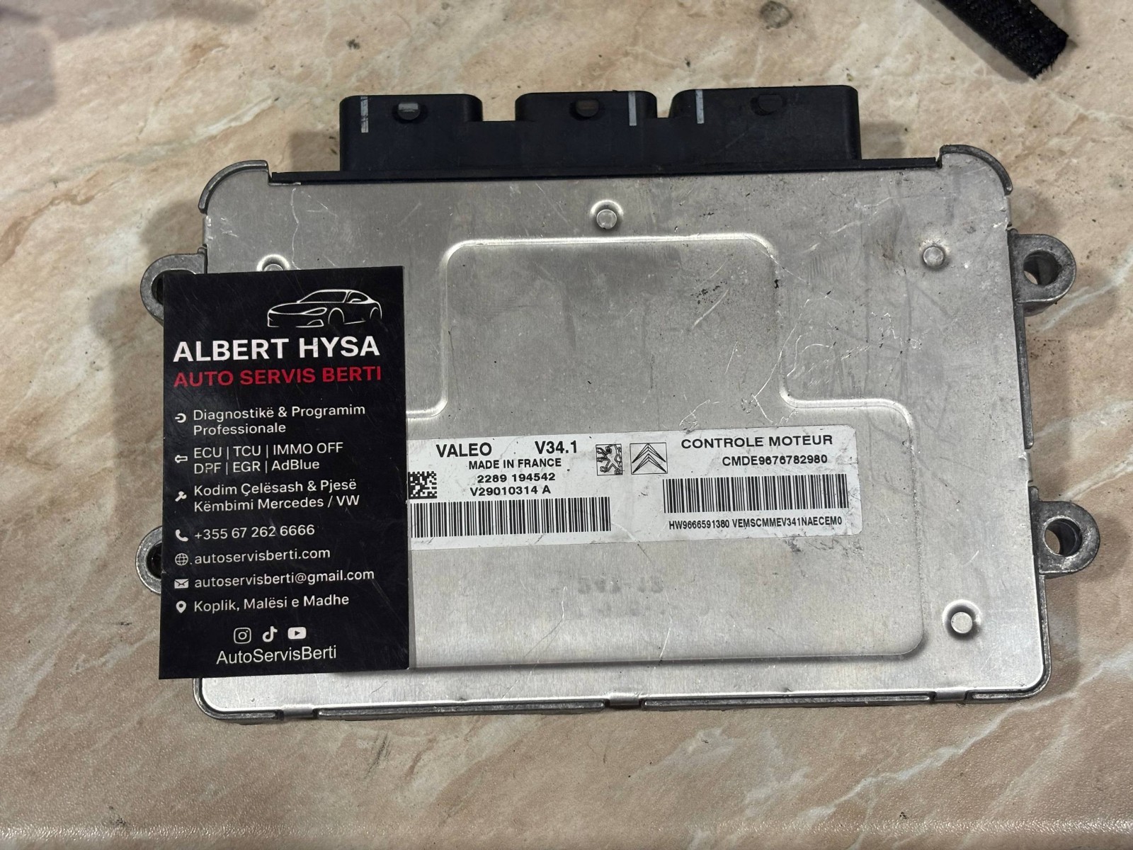 Renault Clio II 1.2 16V ECU IAW 5NR2.C5 8200181482 / 8200262881 – Magneti Marell