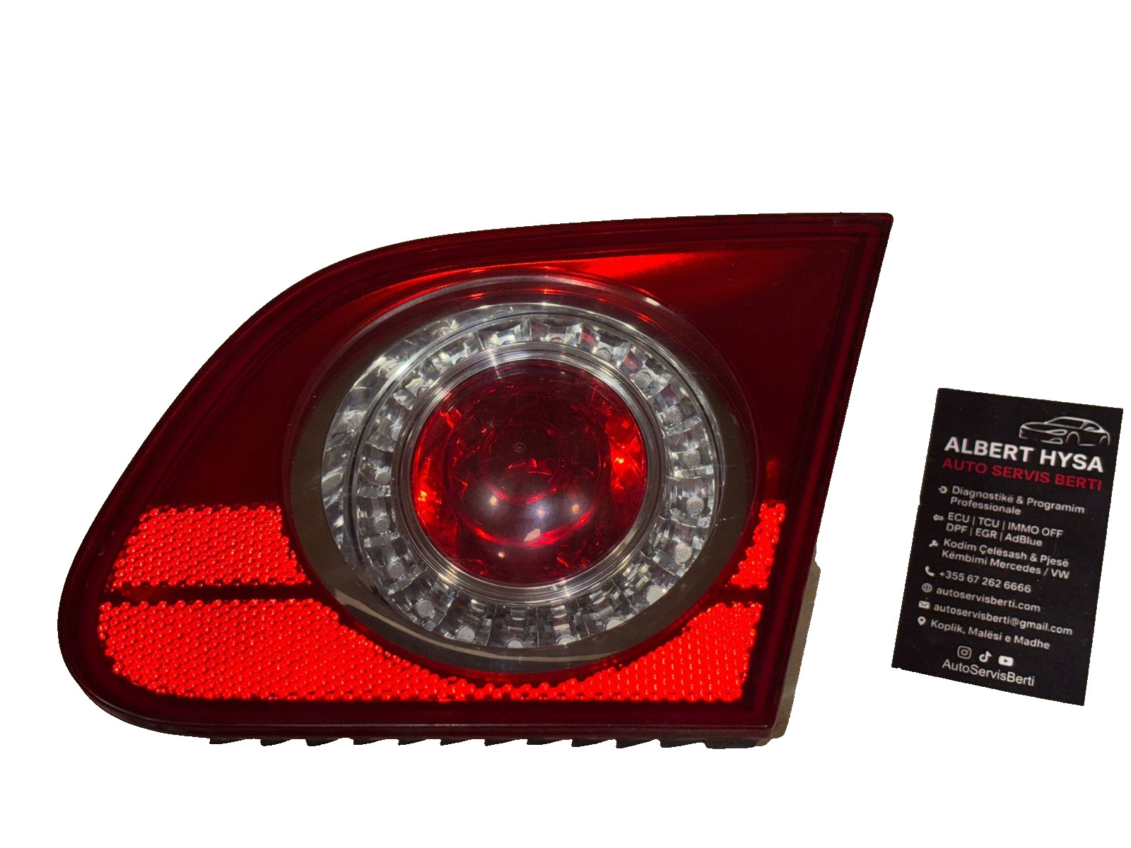 VW Rear Inner Tail Light ZSB 3C5 945 094 F Original OEM
