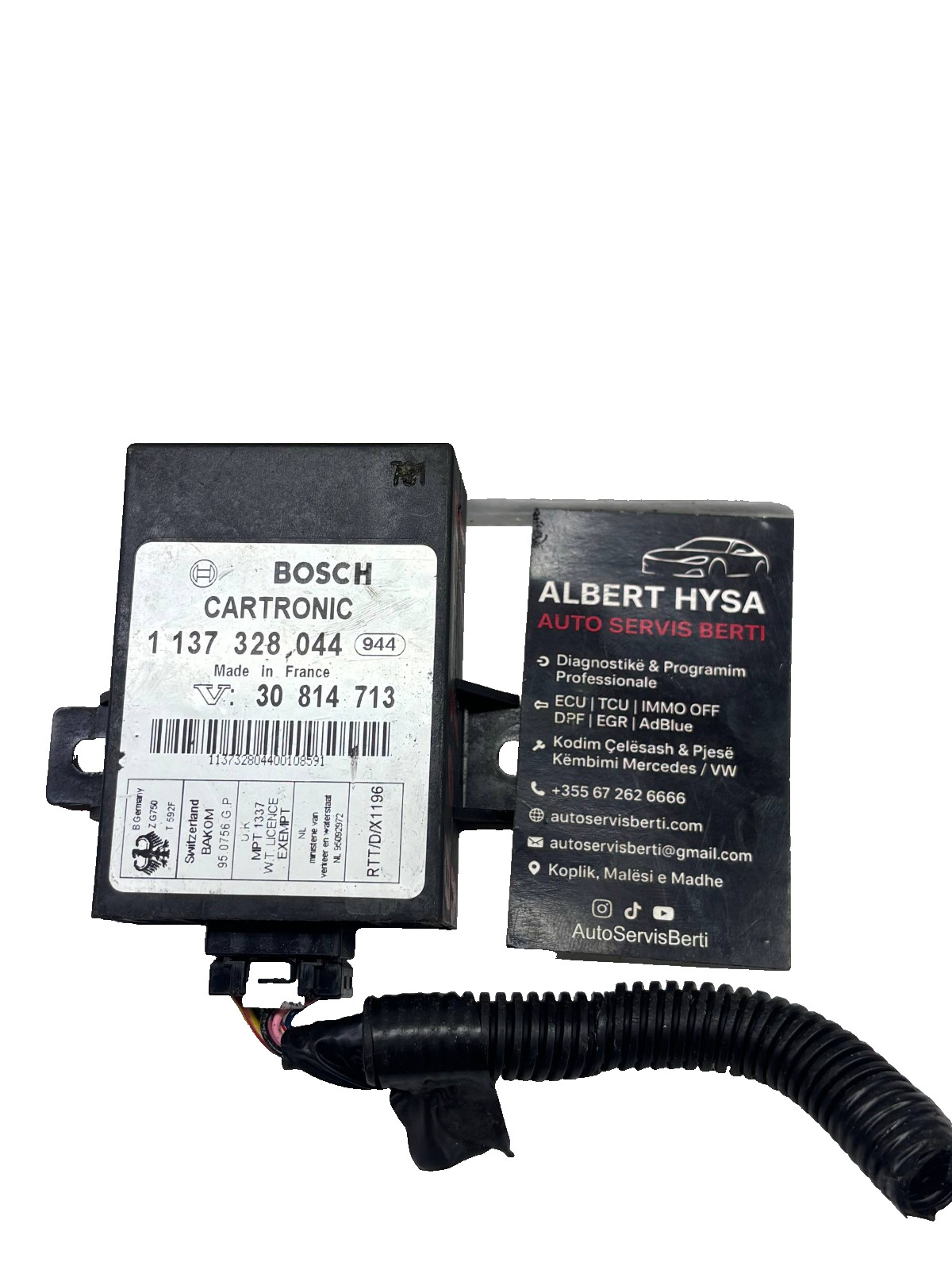 Volvo Immobilizer Module 30814713 – Bosch 1137328044 IMMO Control Unit