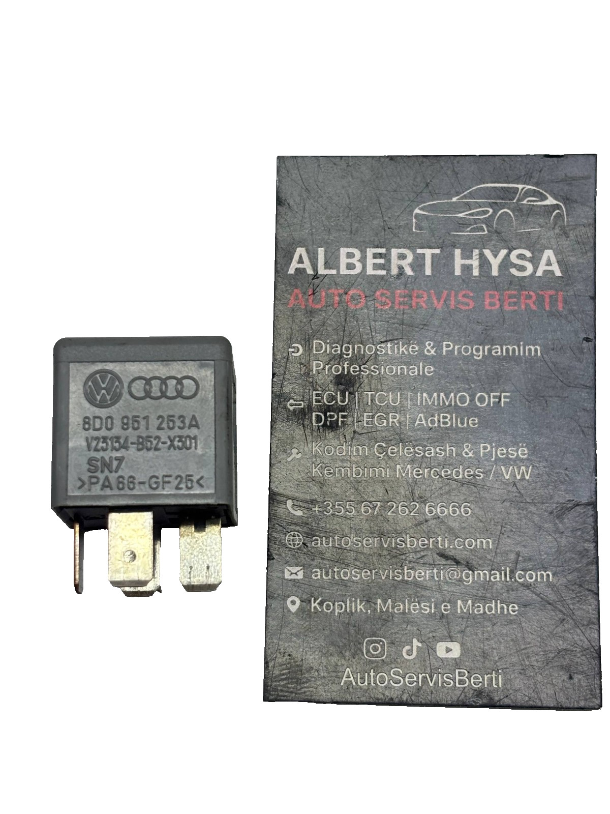 VW Audi Relay 8D0951253A – Control Relay Module