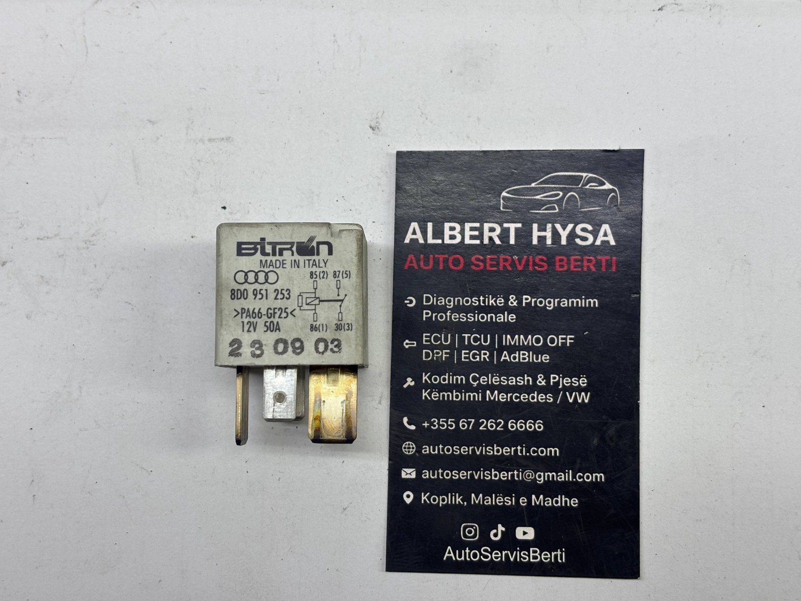 VW Audi Relay 8D0951253 – Control Relay Module