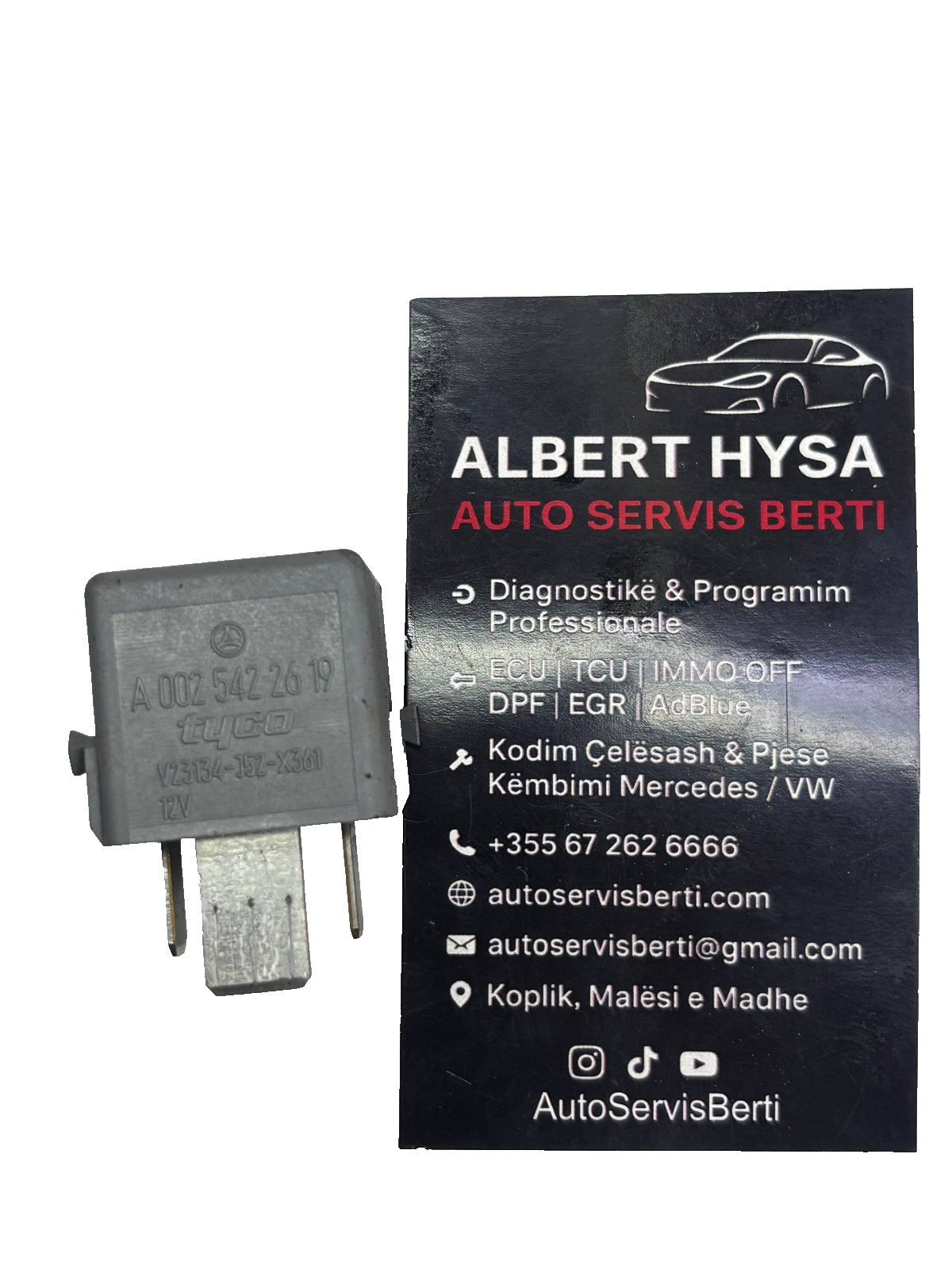 Mercedes Relay A0025422619 – Electronic Control Relay
