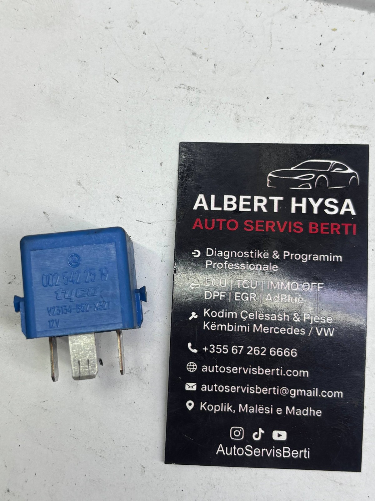 Mercedes Relay 0025422519 – Electronic Relay Module