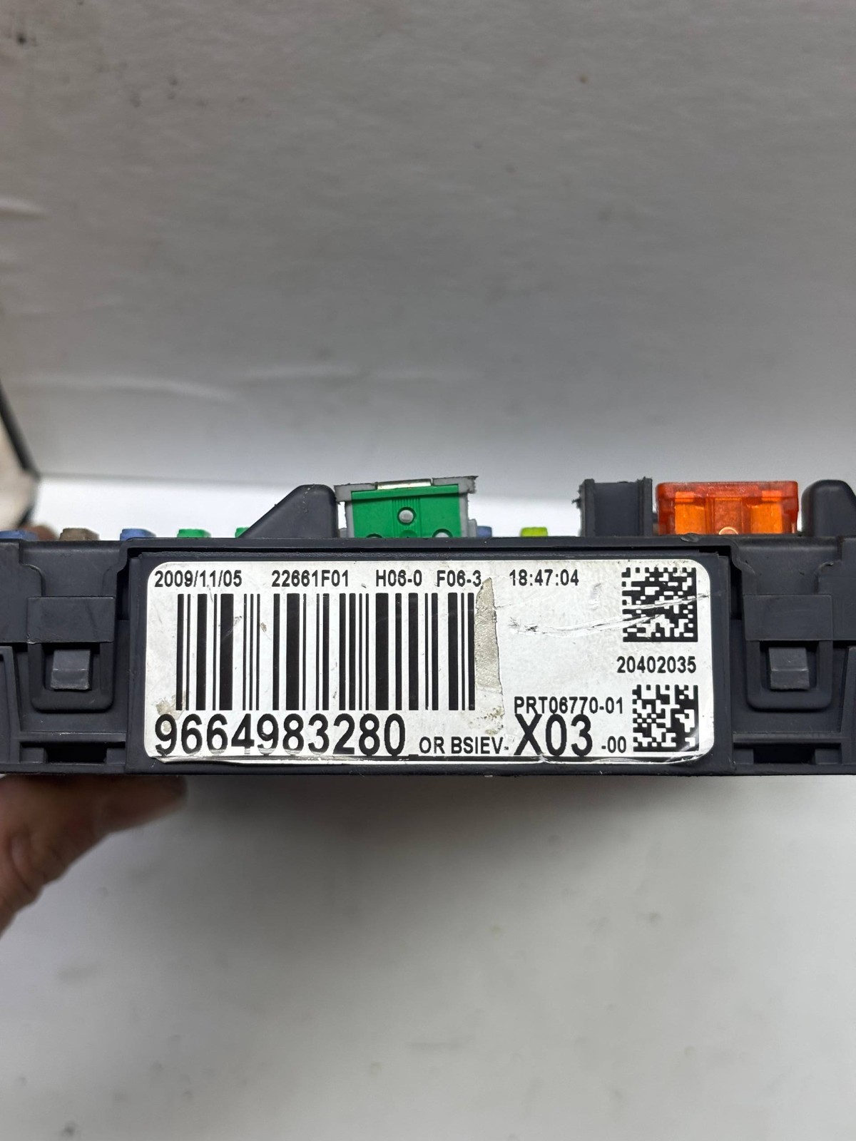 Peugeot Citroën BSI 9664983280 – Body Systems Interface ECU
