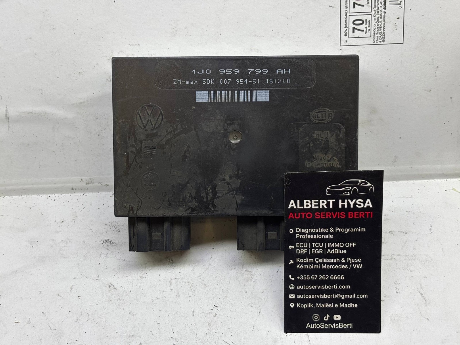VW Comfort Module 1J0959799AH – Hella KSG Control Unit