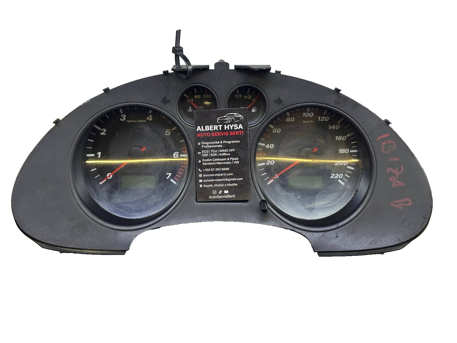 Instrument Cluster VDO 110080104009A – Dashboard Speedometer Unit – Made in Spai