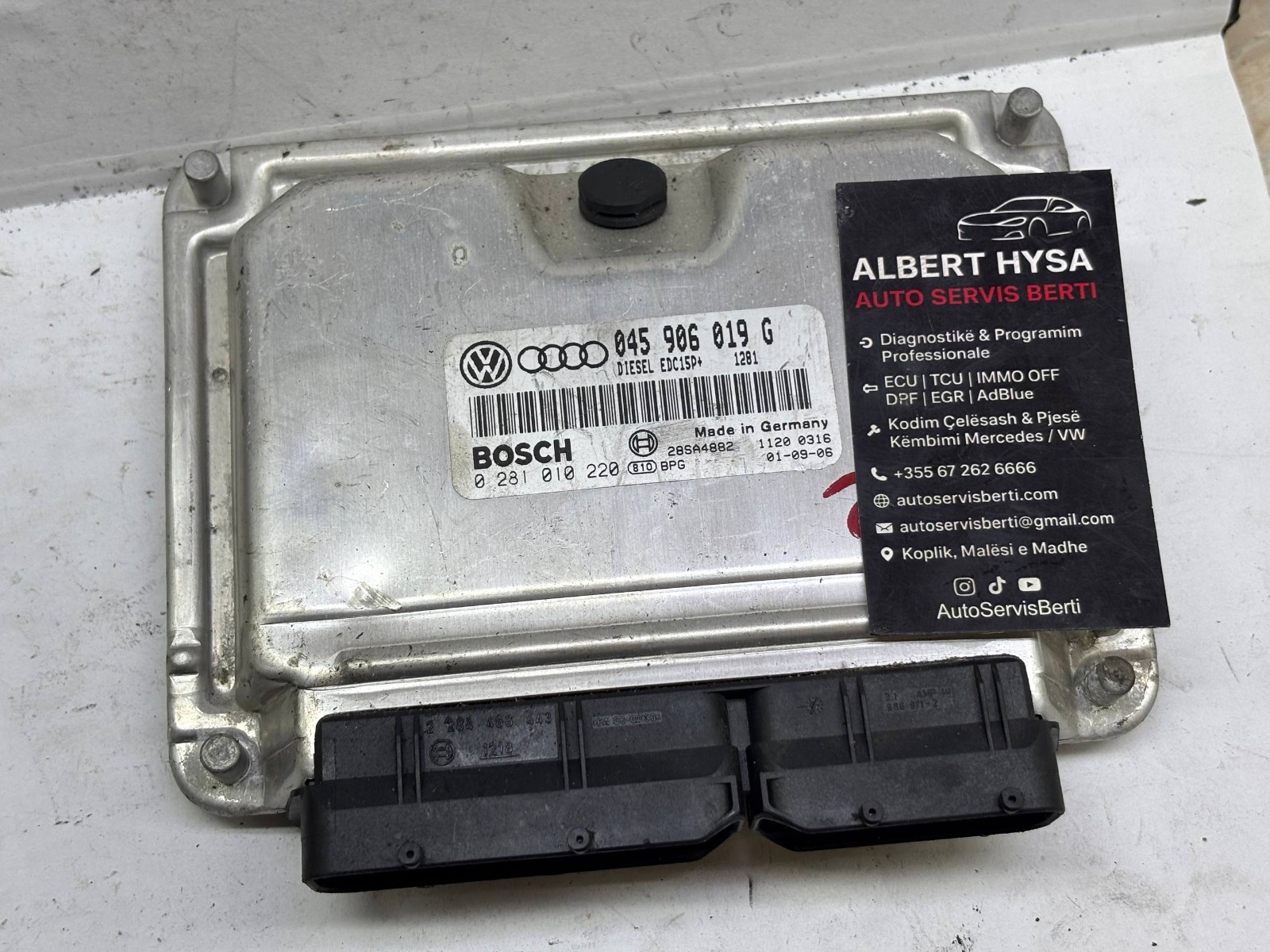 VW ECU 045906019G – Bosch EDC15P+ 0281010220 Engine Control Unit