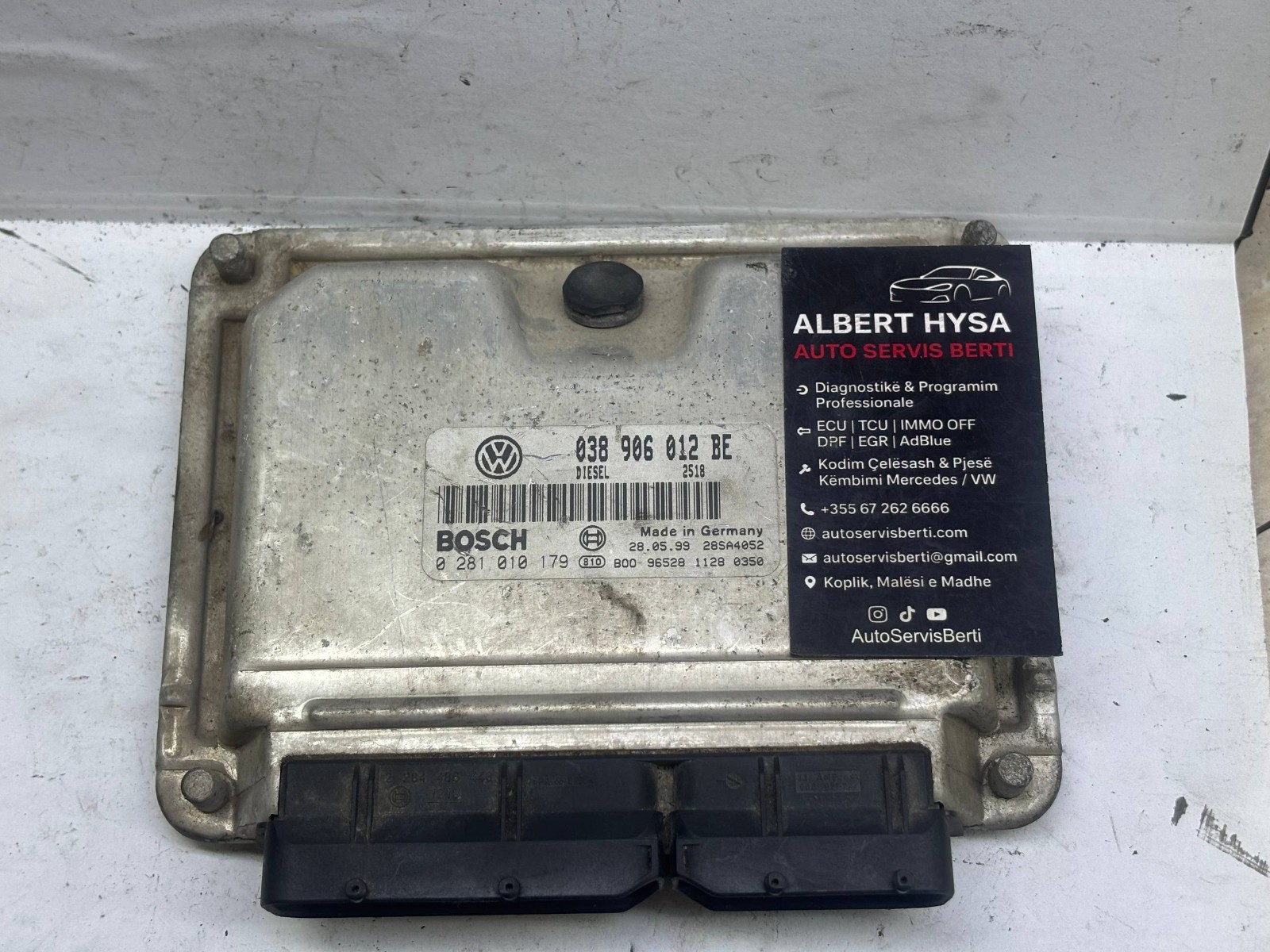 VW ECU 038906012BE – Bosch 0281010179 Engine Control Unit
