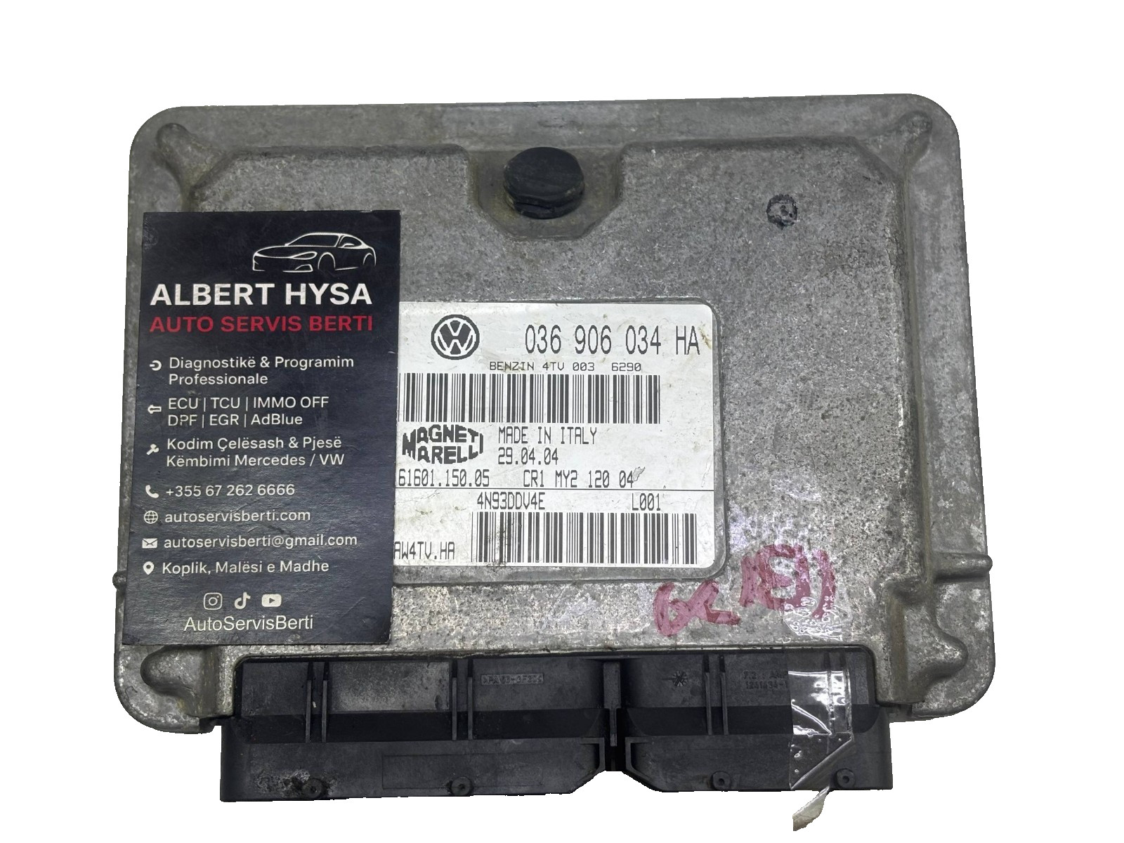 VW / Seat ECU 036906034HA –Magneti Marelli IAW4TB.HA CR1 MY2 Engine Control Unit
