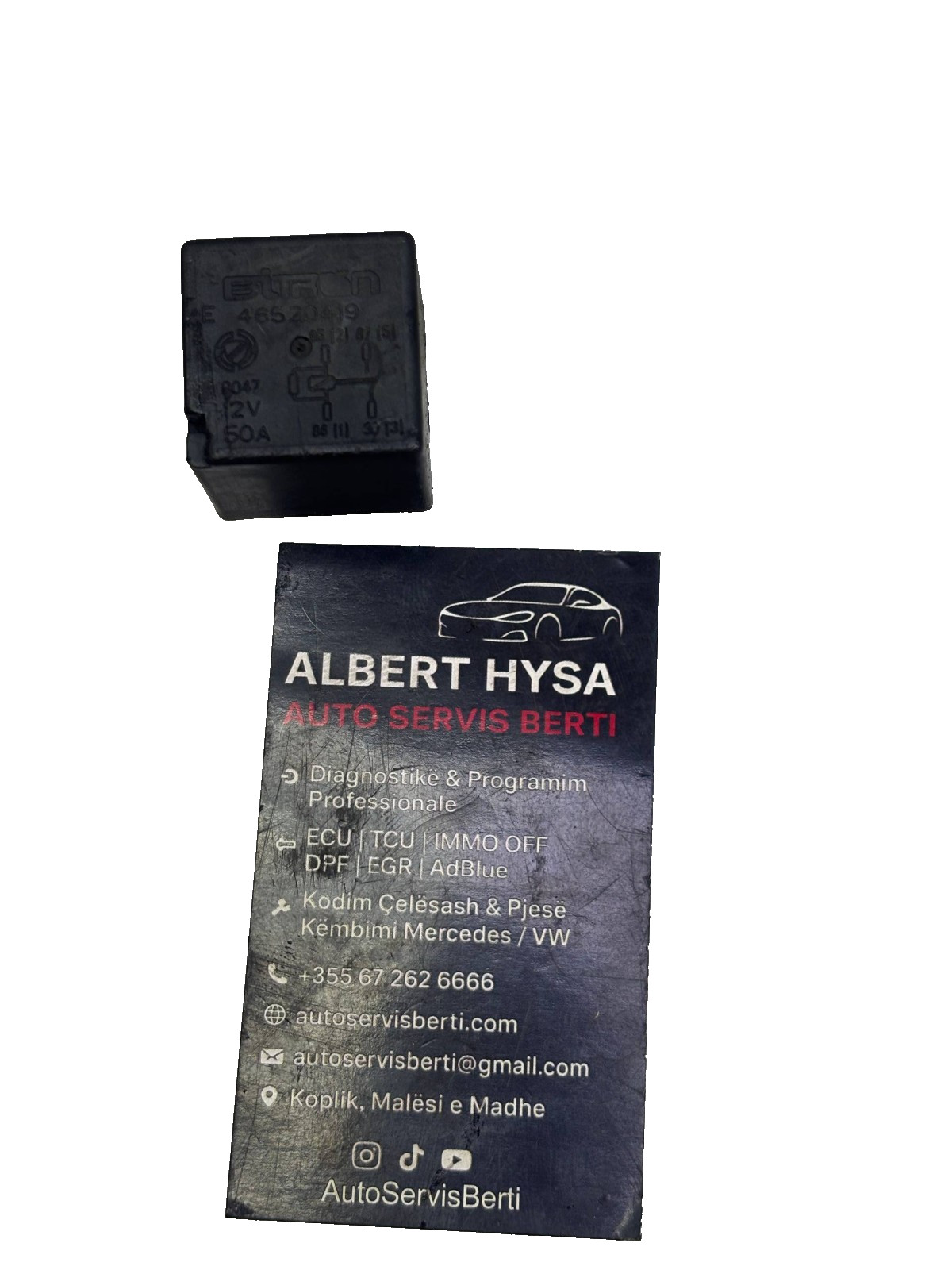 E46520419 Automotive Relay Control Module